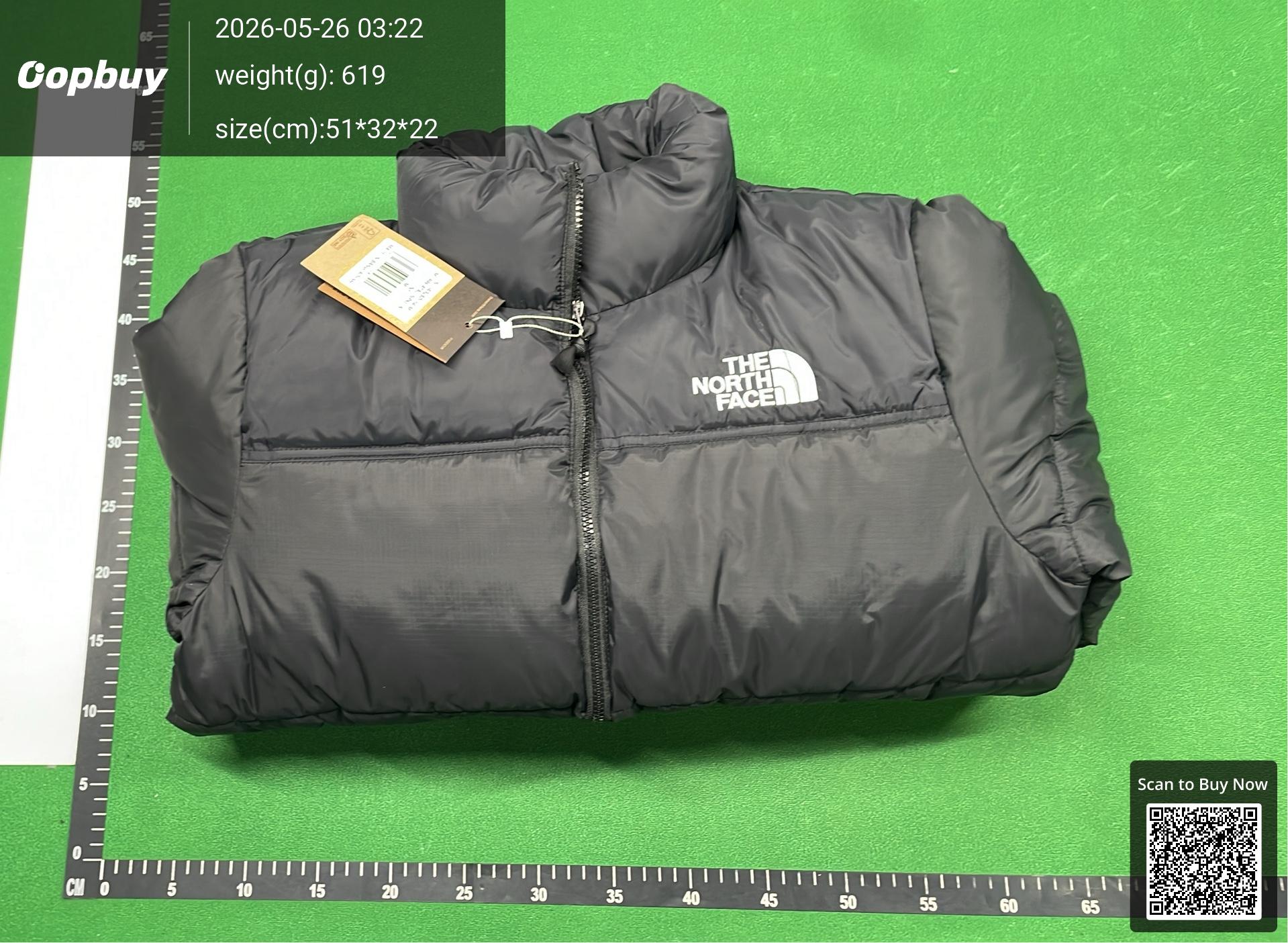 Foto QC 8 de Gucci x The North Face Puffer Jacket GG Canvas Green