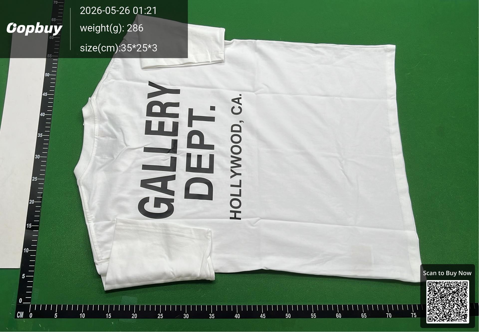 Foto QC 6 de Gallery Dept. I Am Sad I Miss My Friends T-shirt Black