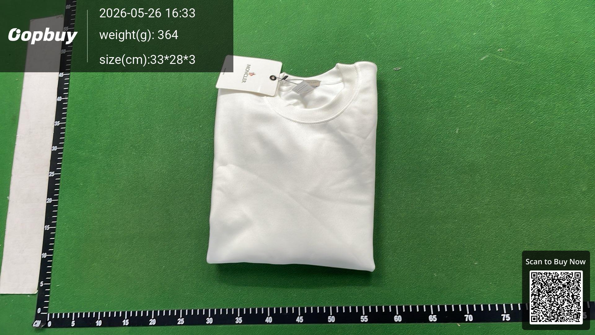 Foto QC 7 de Moncler Bugs Bunny 2 Moncler 1952 Sweatshirt Graphic White
