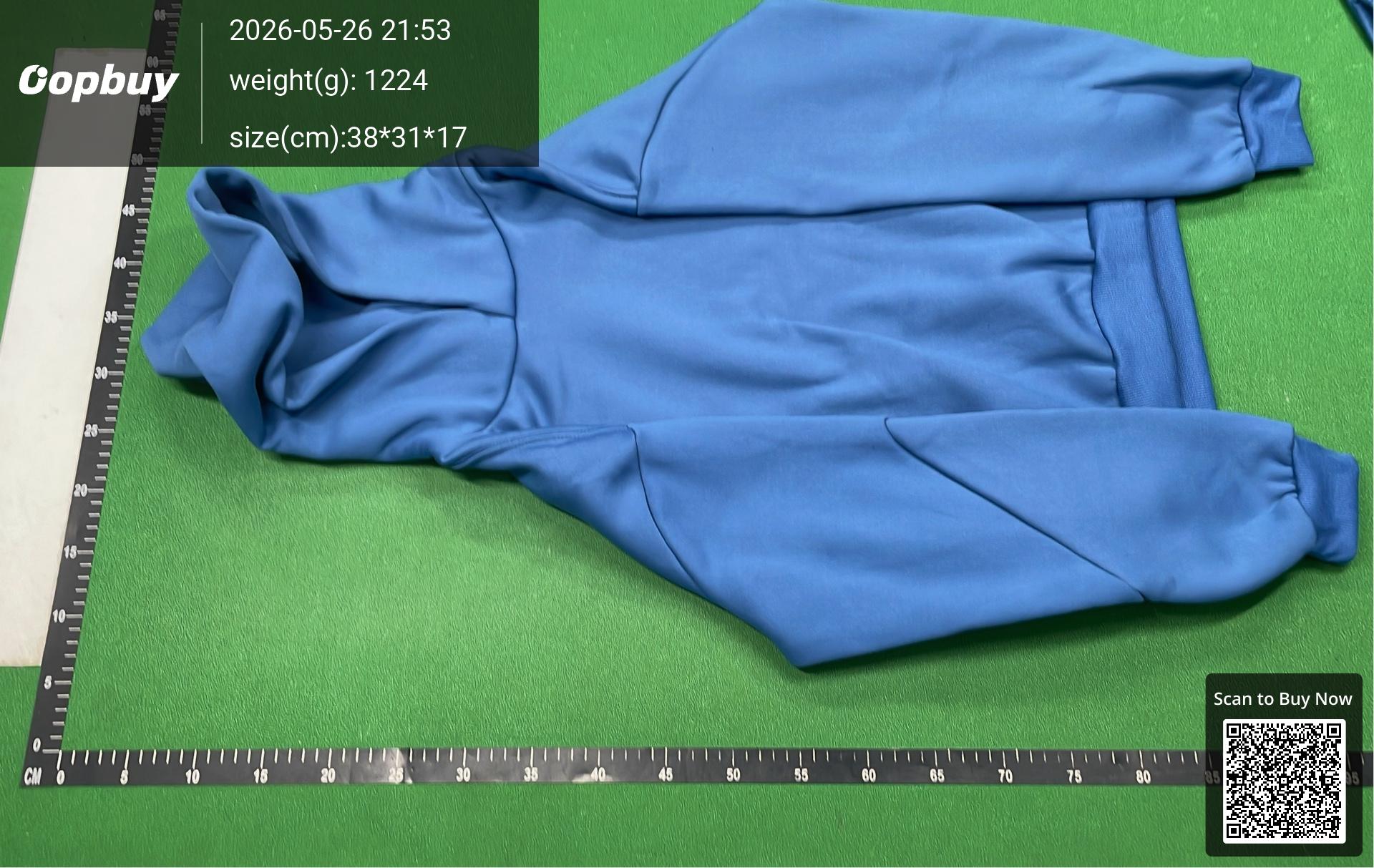 Foto QC 3 de Cole Buxton Warm Up Sweater Hoodie Grey