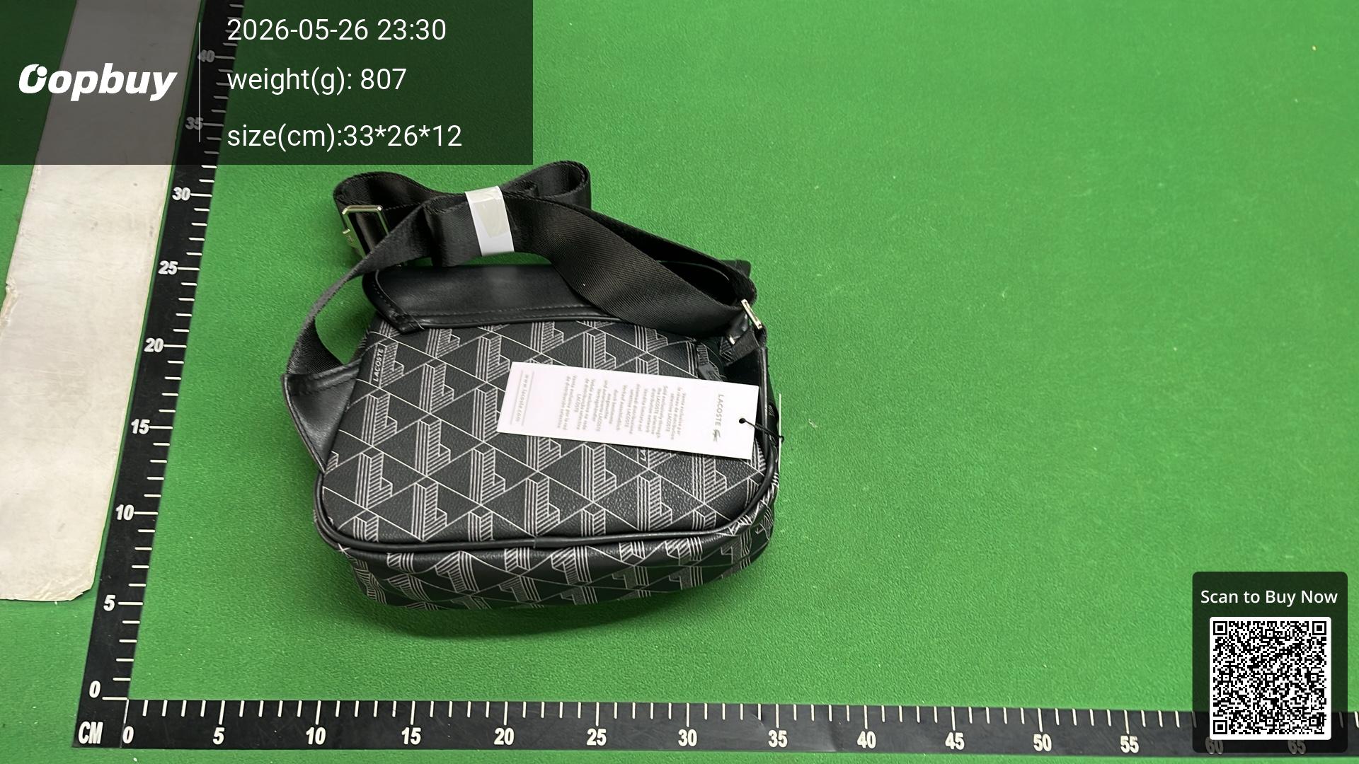 Foto QC 4 de Burberry Paddy Crossbody Bag Black Nylon