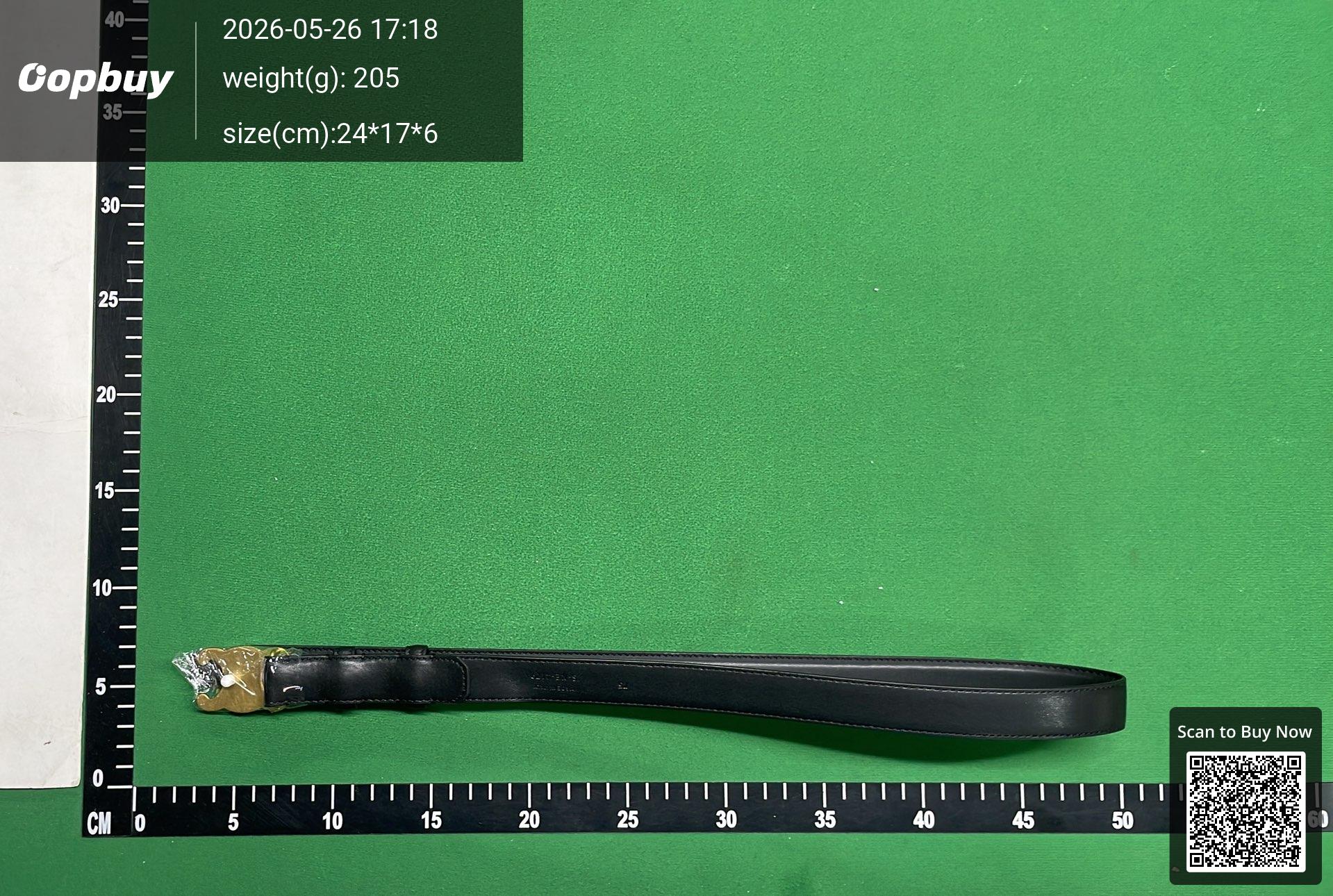 Foto QC 8 de Celine Triomphe Belt Tan