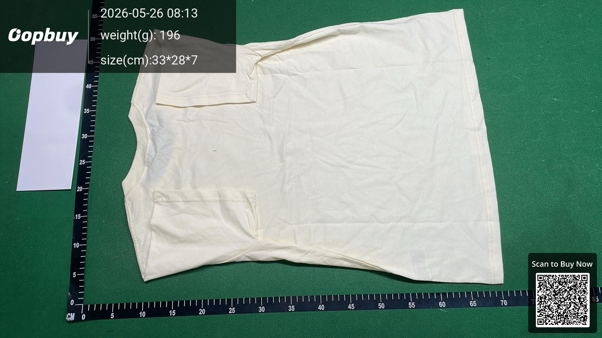 Foto QC 6 de Arc'teryx T-shirt Contrast Stitching Logo Off-White