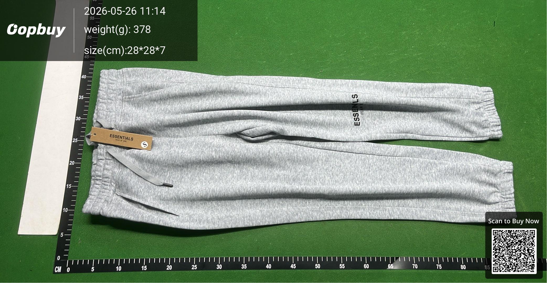 Foto QC 4 de Fear of God Essentials Sweatpants Logo Khaki