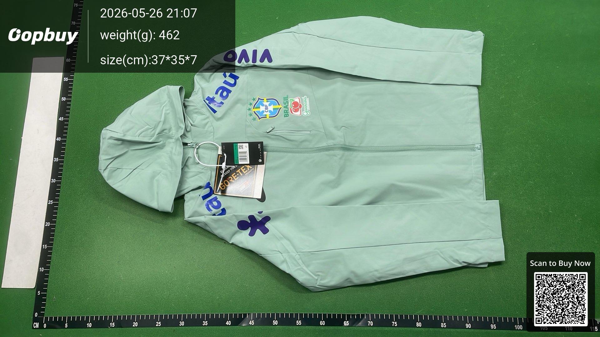 Foto QC 3 de Nike CBF Brasil Gore-Tex Jacket Black