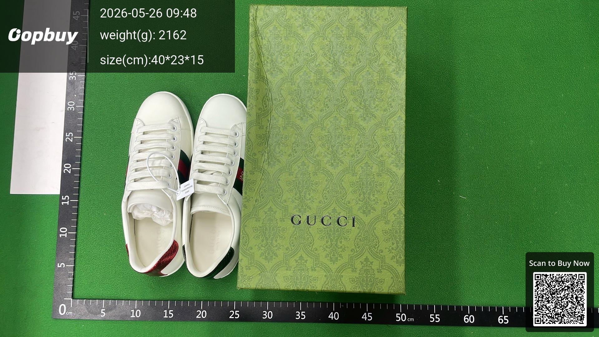 Foto QC 7 de Gucci Ace Low GG Supreme Bees 473762