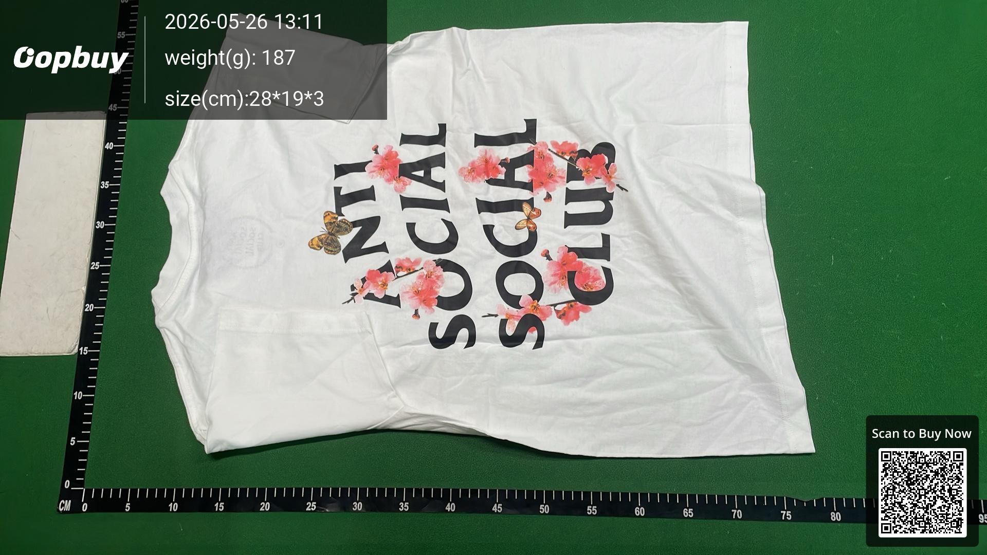Foto QC 6 de Anti Social Social Club T-shirt Dragon Black