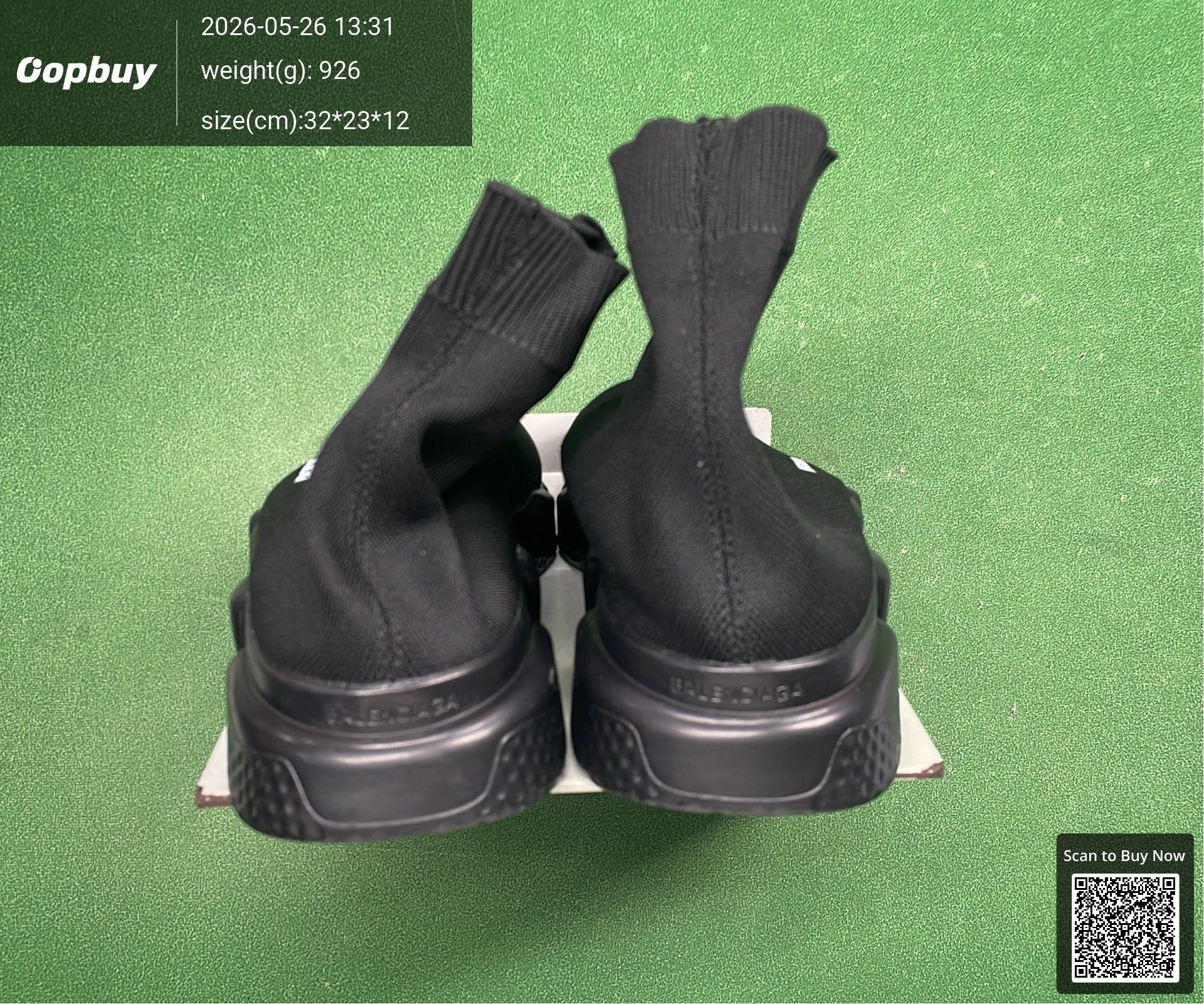 Foto QC 5 de Balenciaga Speed 2.0 High Lace-Up Black
