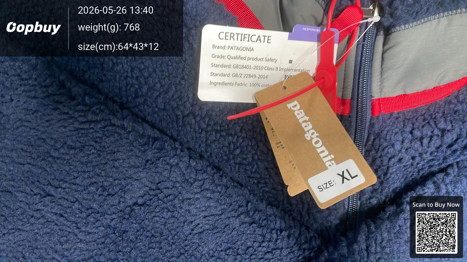 Foto QC 6 de Patagonia Classic Retro-X Fleece Jacket Natural
