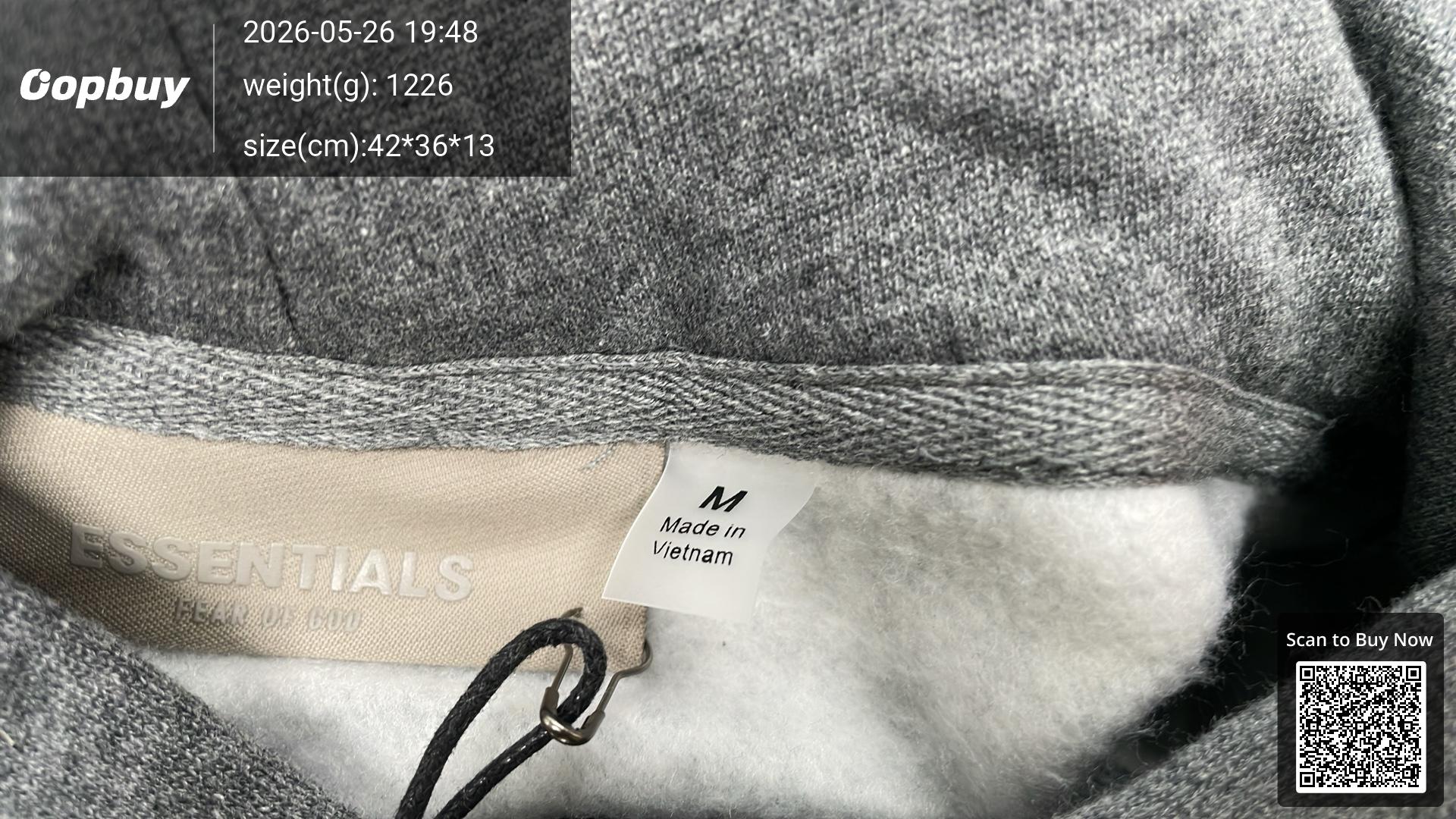 Foto QC 6 de Fear of God Essentials 1977 Set 2-Piece Seafoam