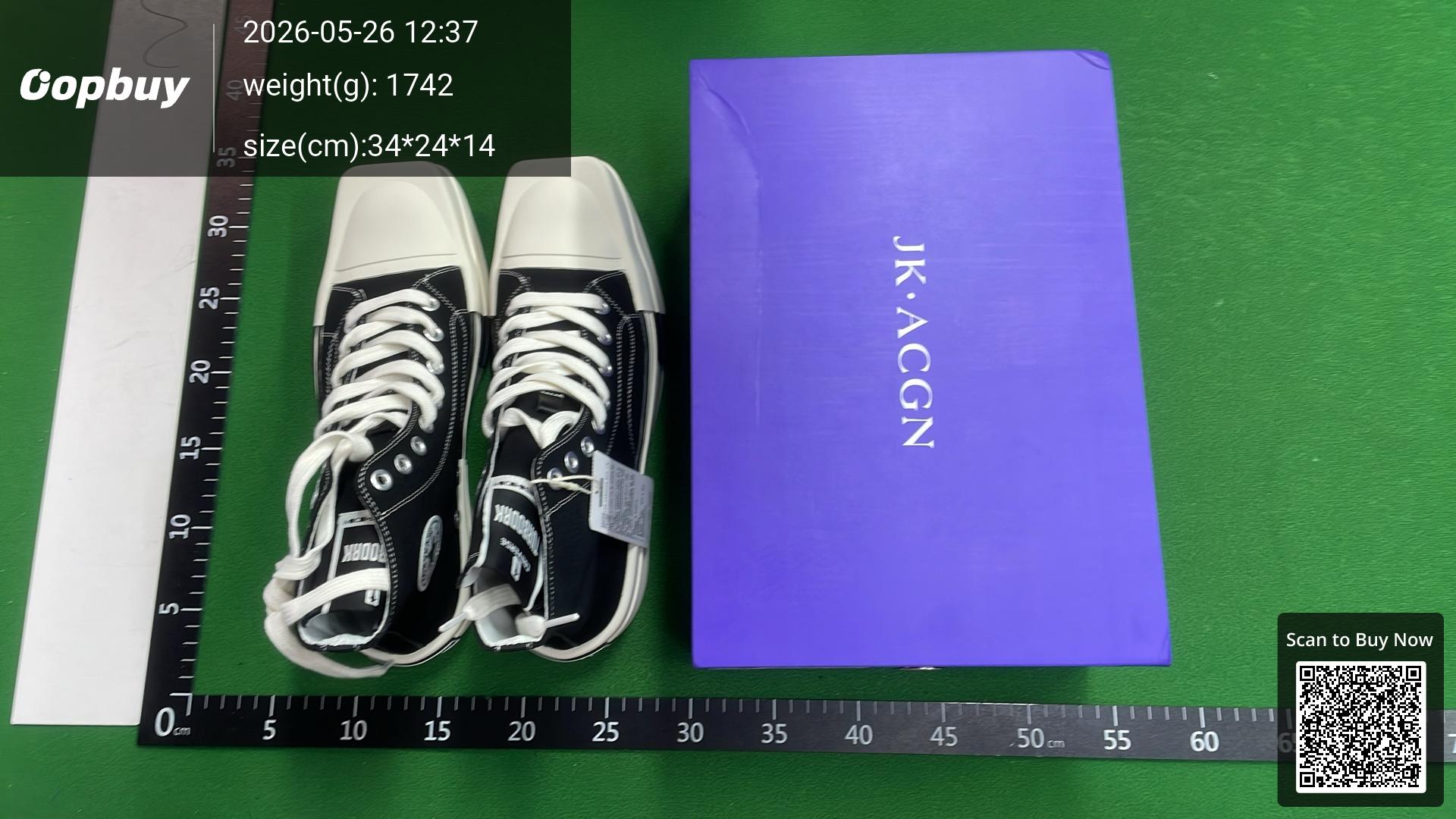 Foto QC 1 de Converse Chuck 70 High Rick Owens DRKSHDW TURBODRK Black 172344C