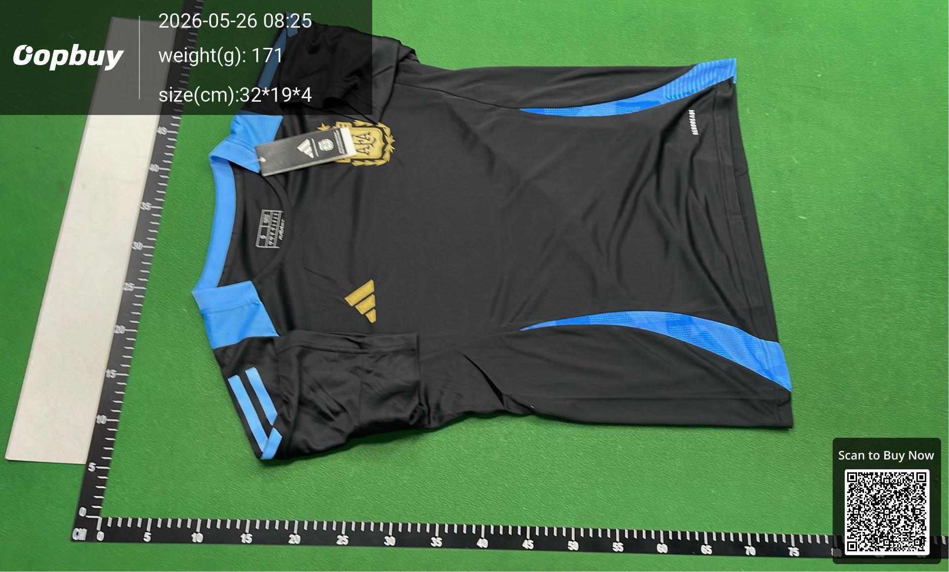 Foto QC 3 de Argentina 2024 Training Sleeveless Jersey Black