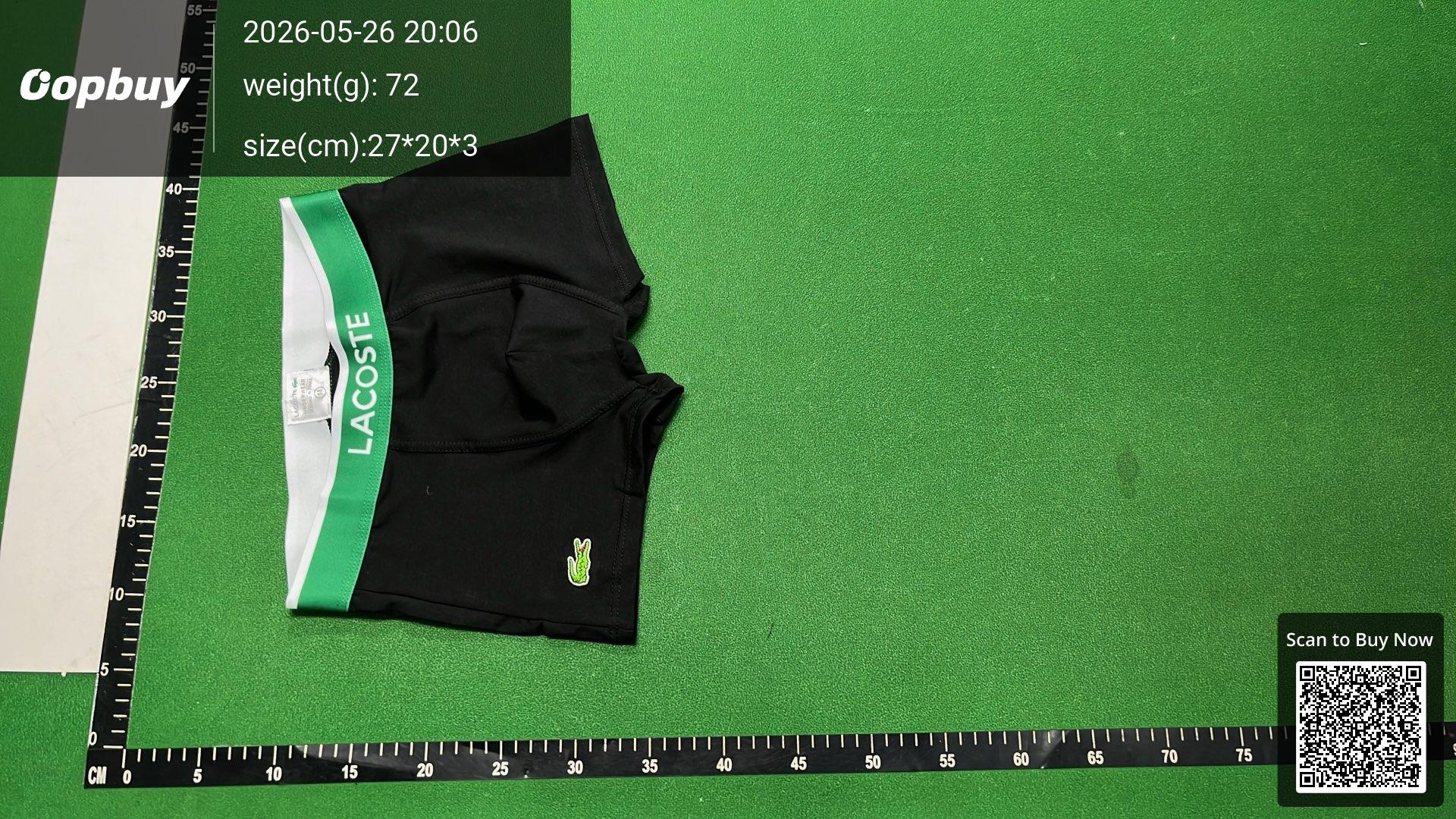 Foto QC 4 de Lacoste Underwear Cotton Boxer Briefs Green