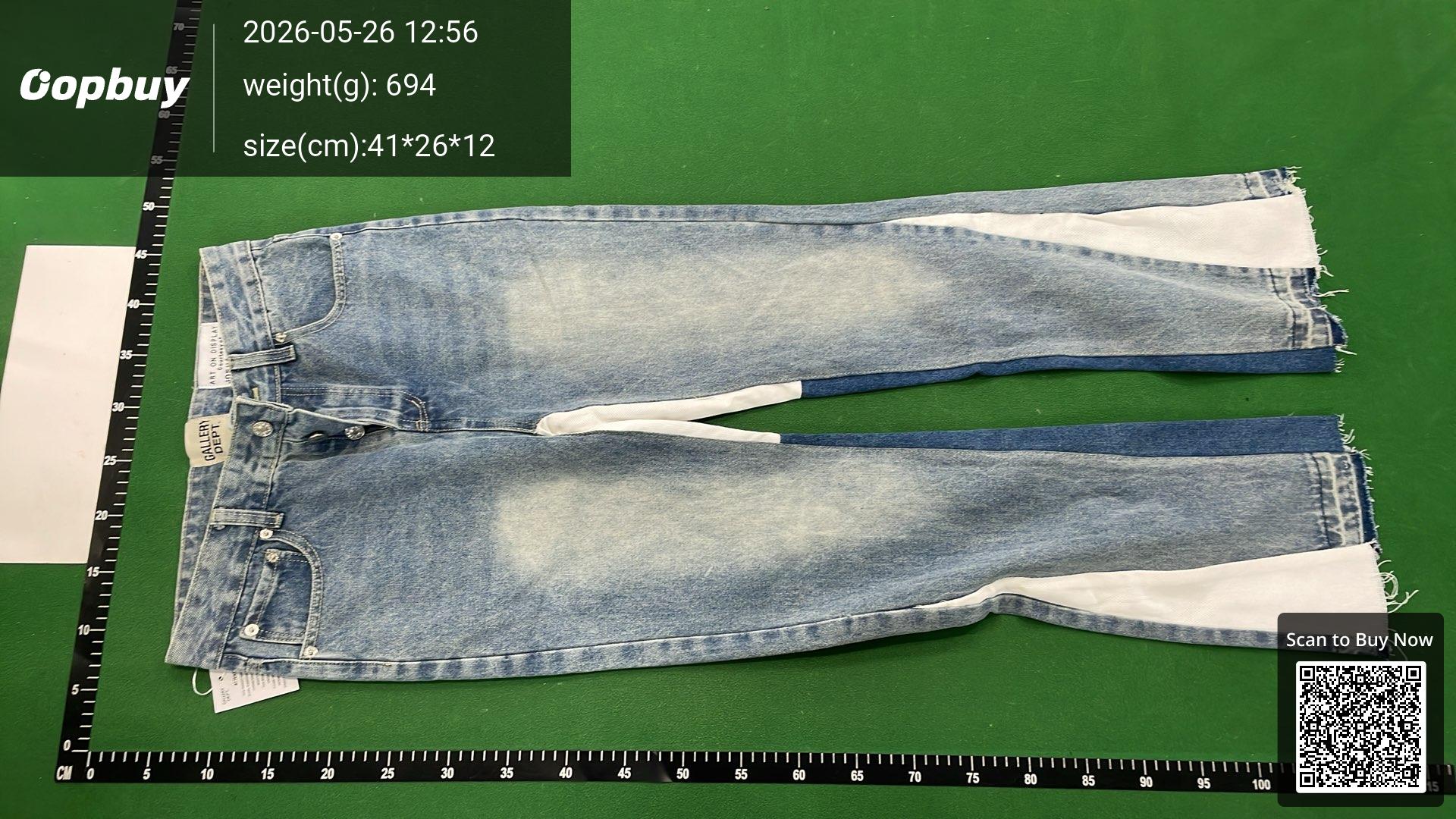 Foto QC 8 de Zara Jeans High Rise Contrast Blue