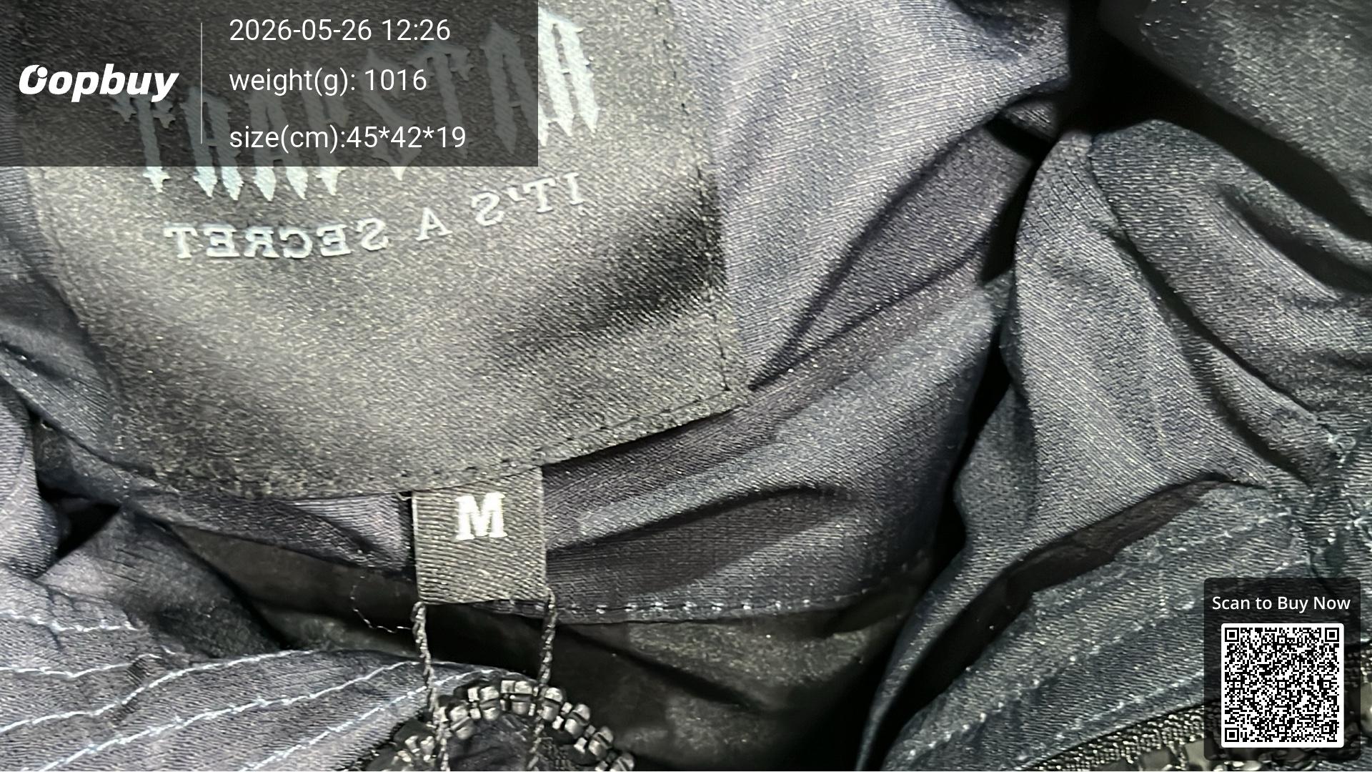 Foto QC 2 de Trapstar Irongate Puffer Jacket Shiny Black