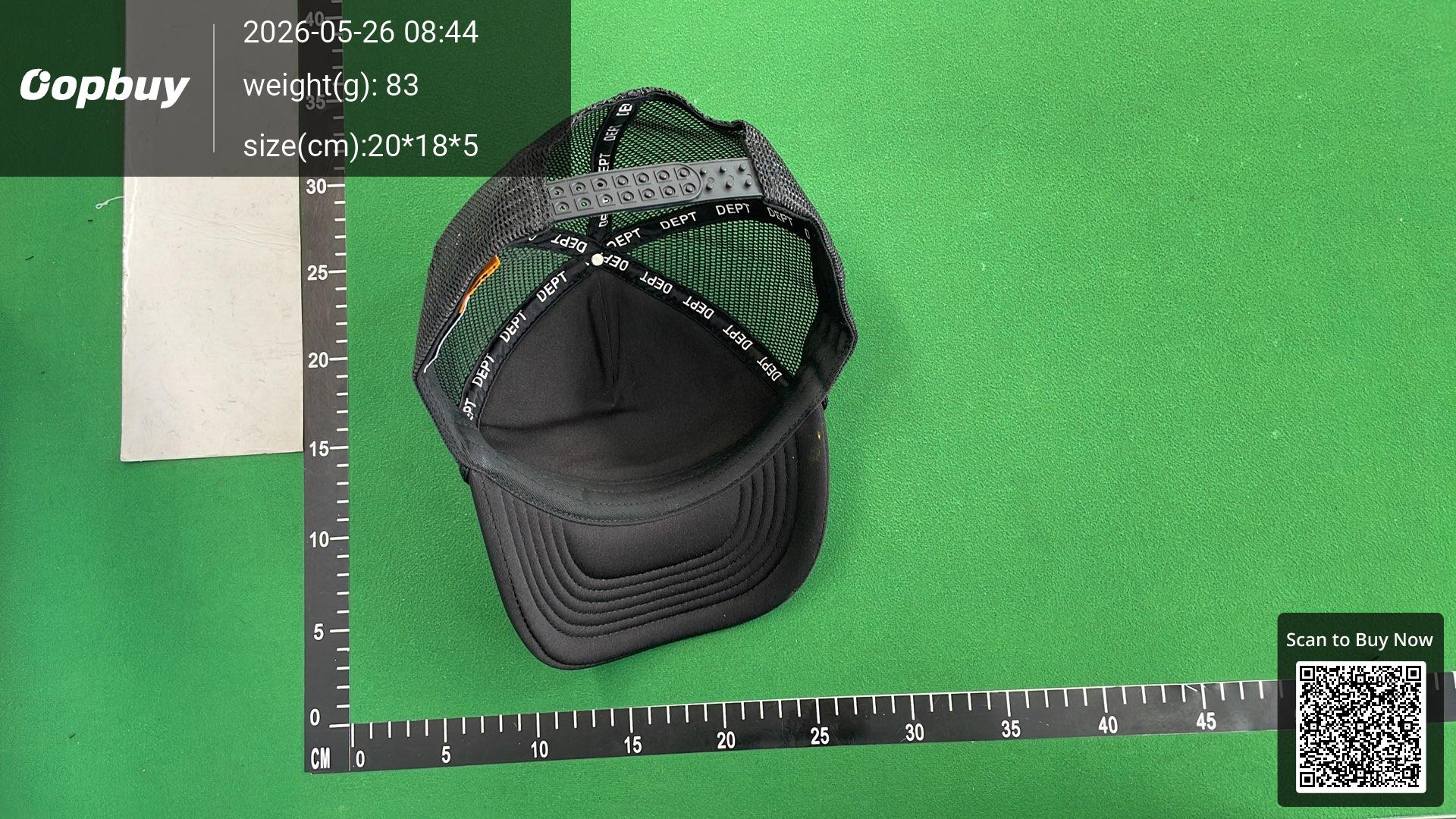 Foto QC 8 de Gallery Dept. Multi G Logo Trucker Cap Black