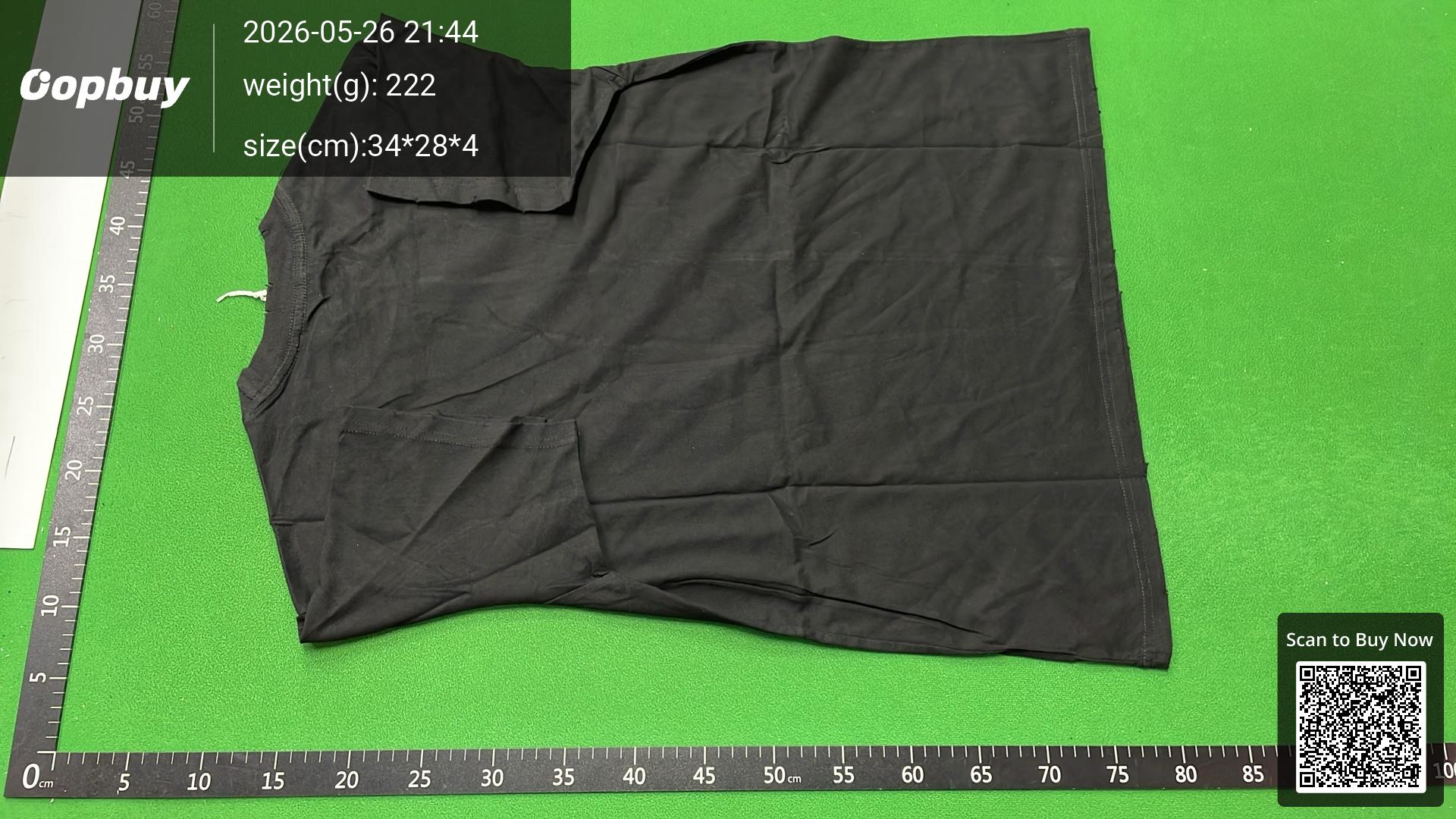 Foto QC 7 de Acne Studios T-shirt Stockholm 1996 Logo Black