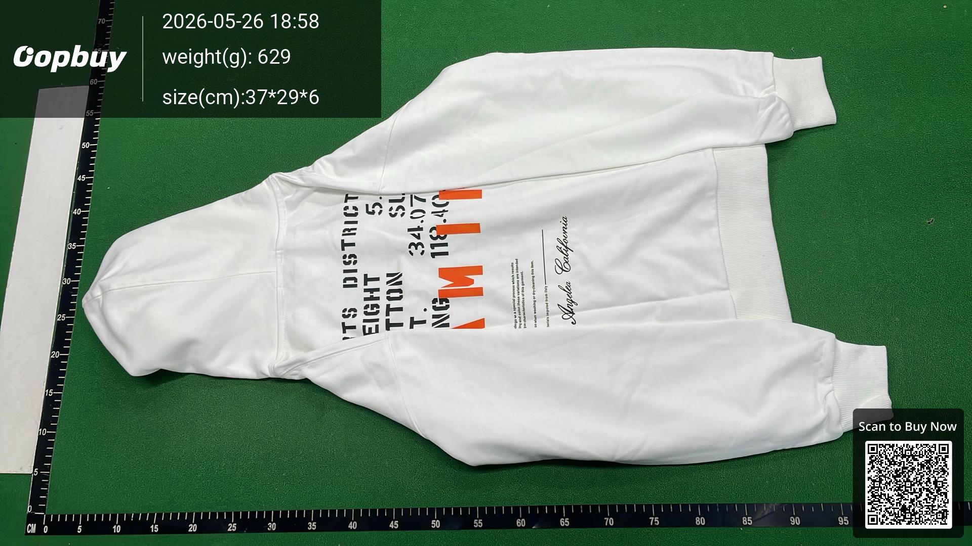 Foto QC 6 de Amiri Eden Rock Hoodie St. Barthelemy Dark Grey