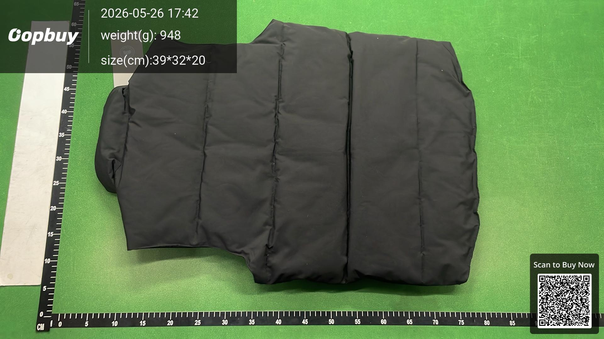 Foto QC 5 de Canada Goose Puffer Jacket Down Fur Trim Hood Black