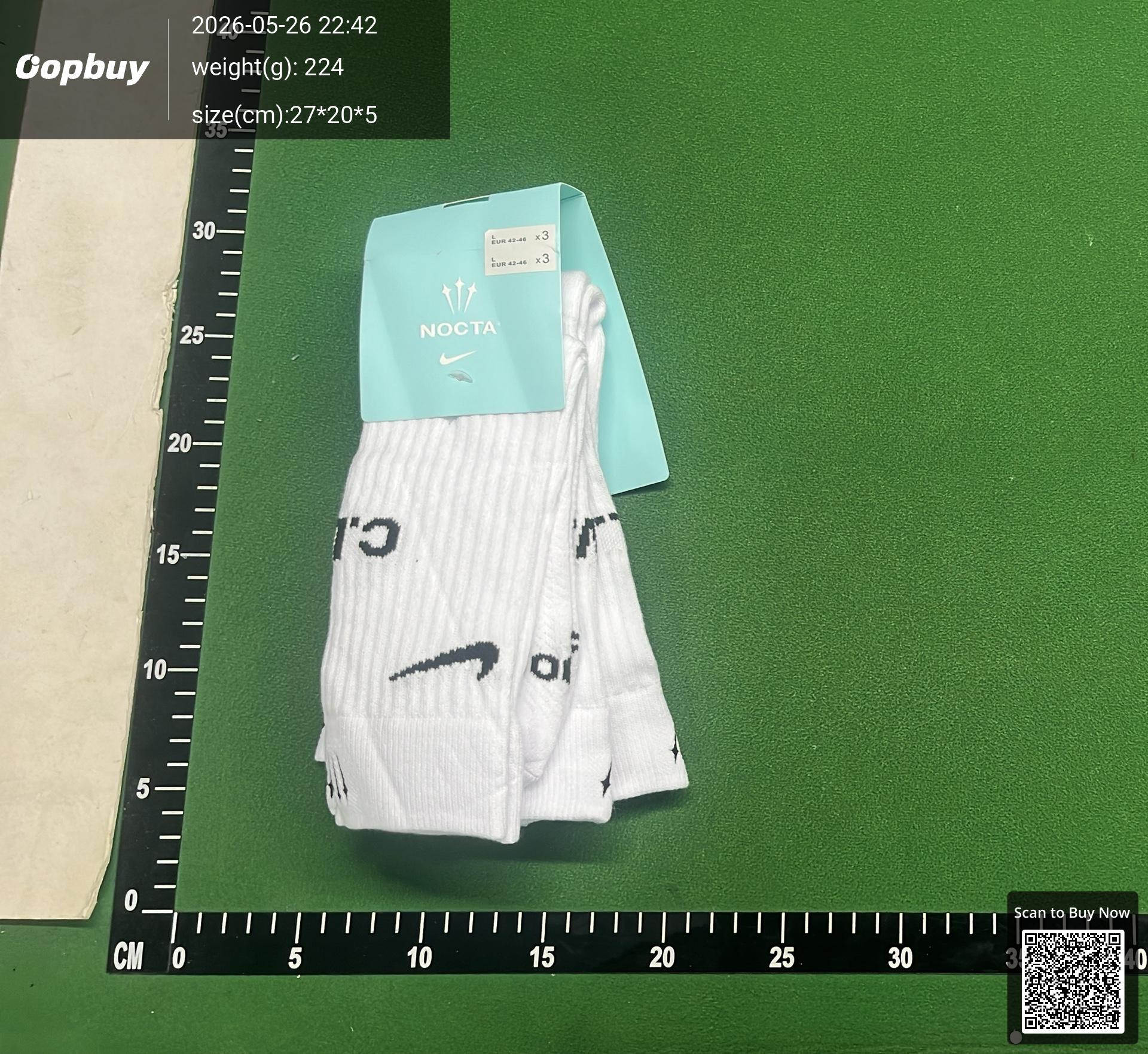 Foto QC 3 de Drew House Crew Socks Smiley Logo Multi