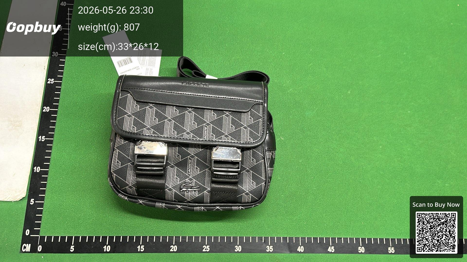 Foto QC 3 de Burberry Paddy Crossbody Bag Black Nylon