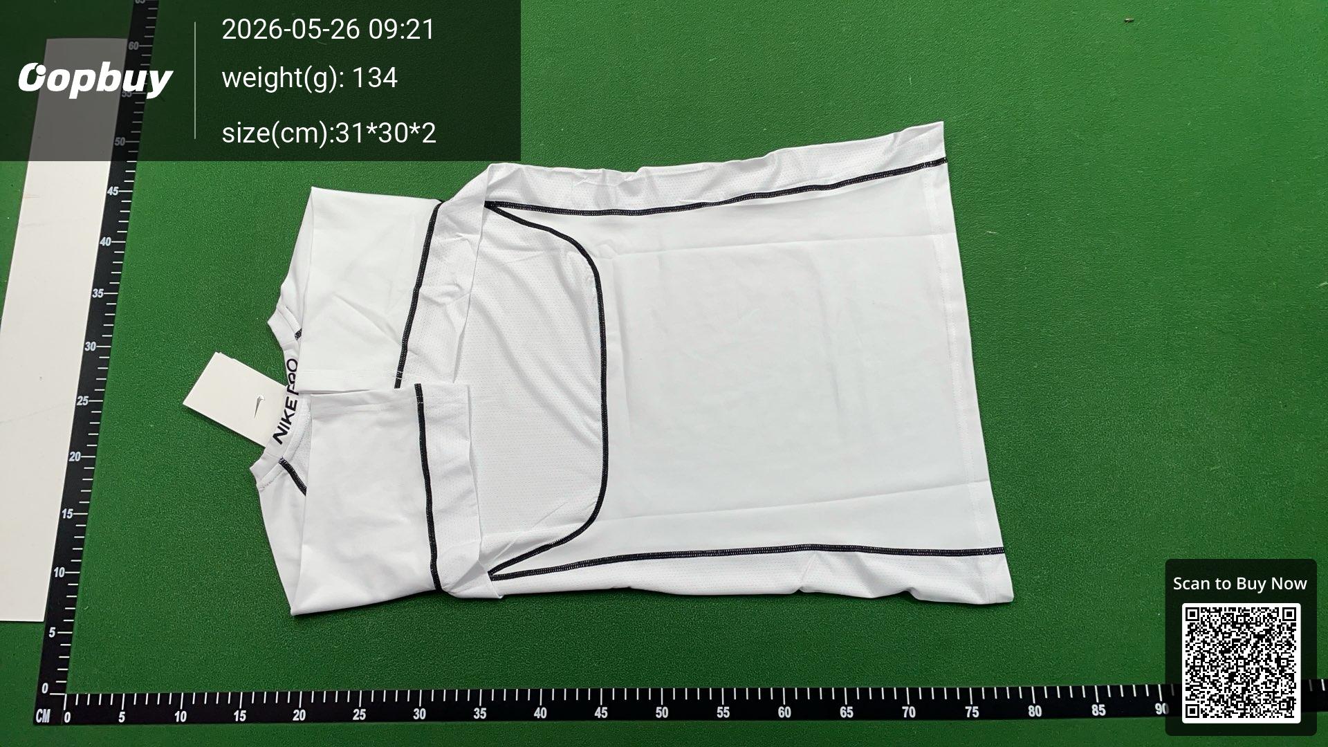 Foto QC 6 de NBA x Nike x NBA Nike Pro Training Tank Top Jersey White