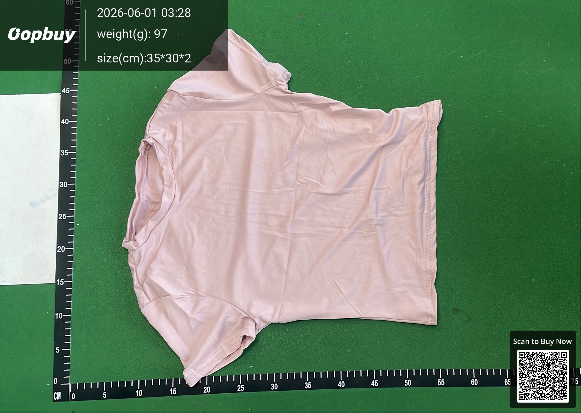 Foto QC 2 de Other T-shirt Crewneck Slim Fit Pink