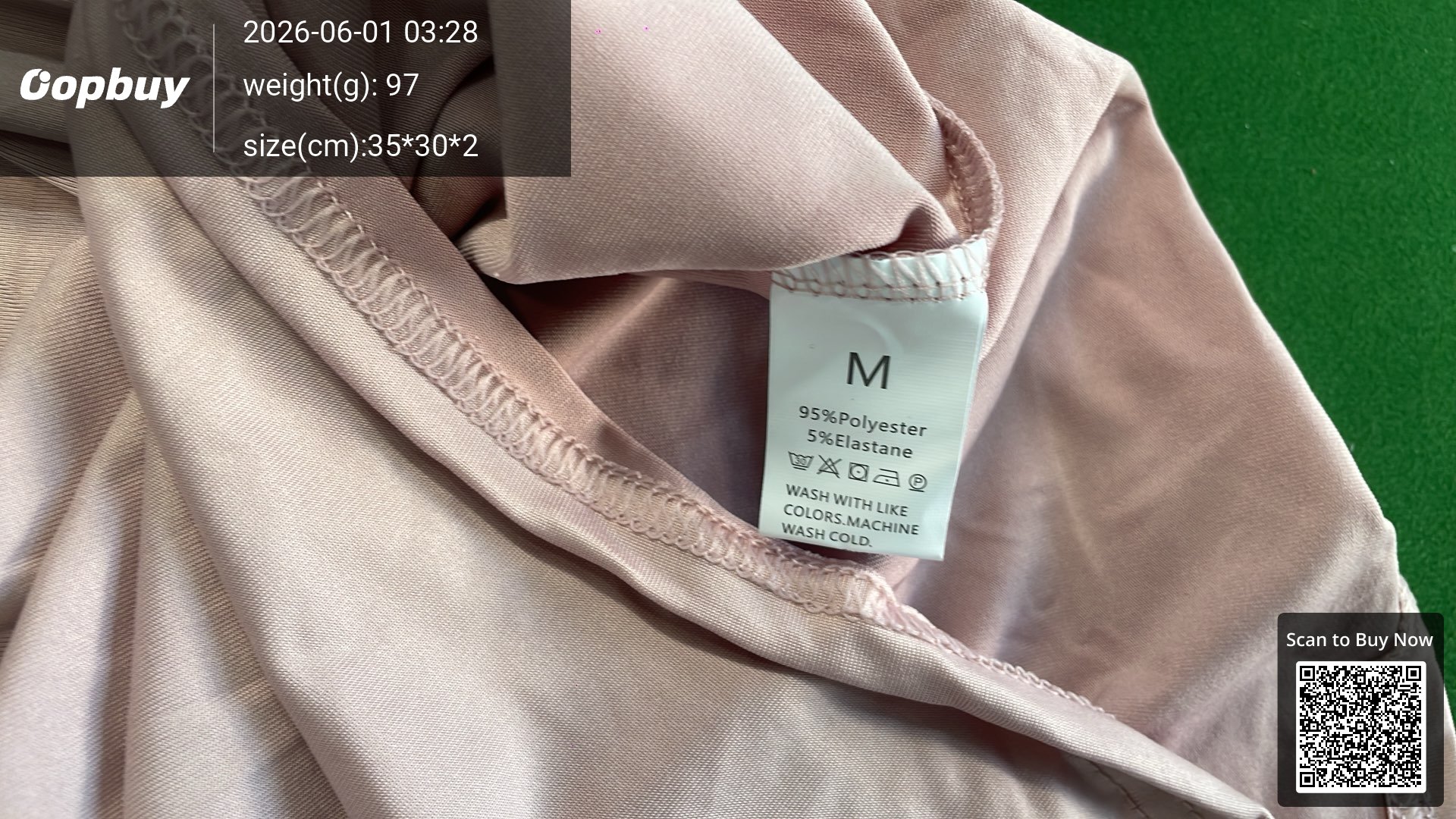 Foto QC 1 de Other T-shirt Crewneck Slim Fit Pink