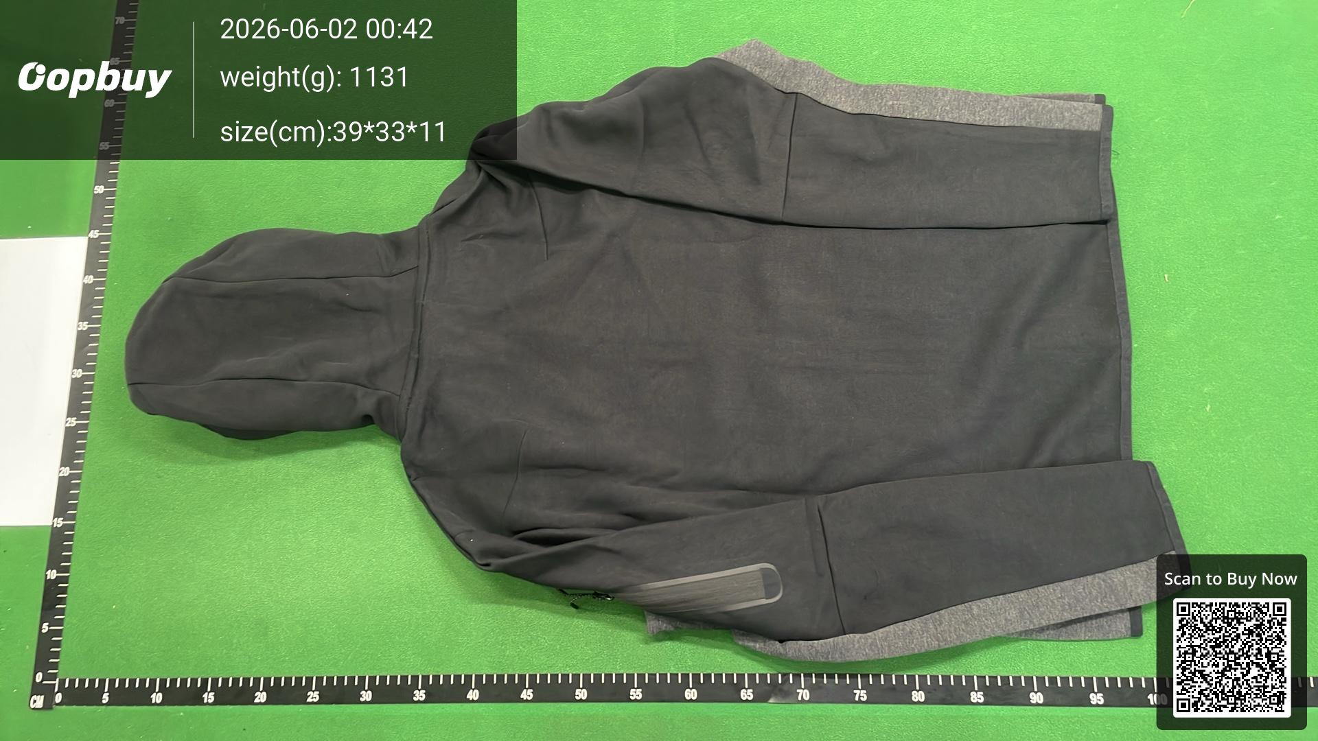 Foto QC 3 de Nike Central Cee Tech Fleece Jacket Full-Zip Black Rose Gold
