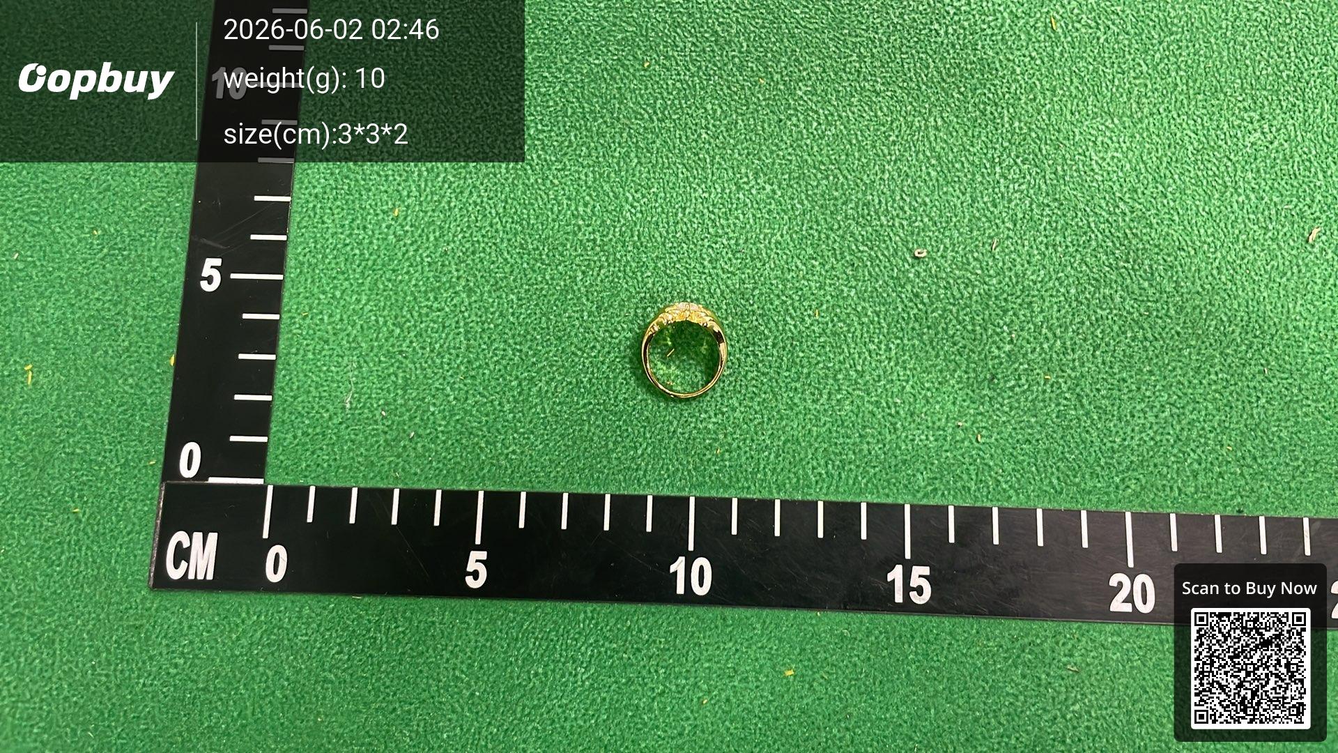 Foto QC 5 de Chrome Hearts Nail Ring Silver Silver