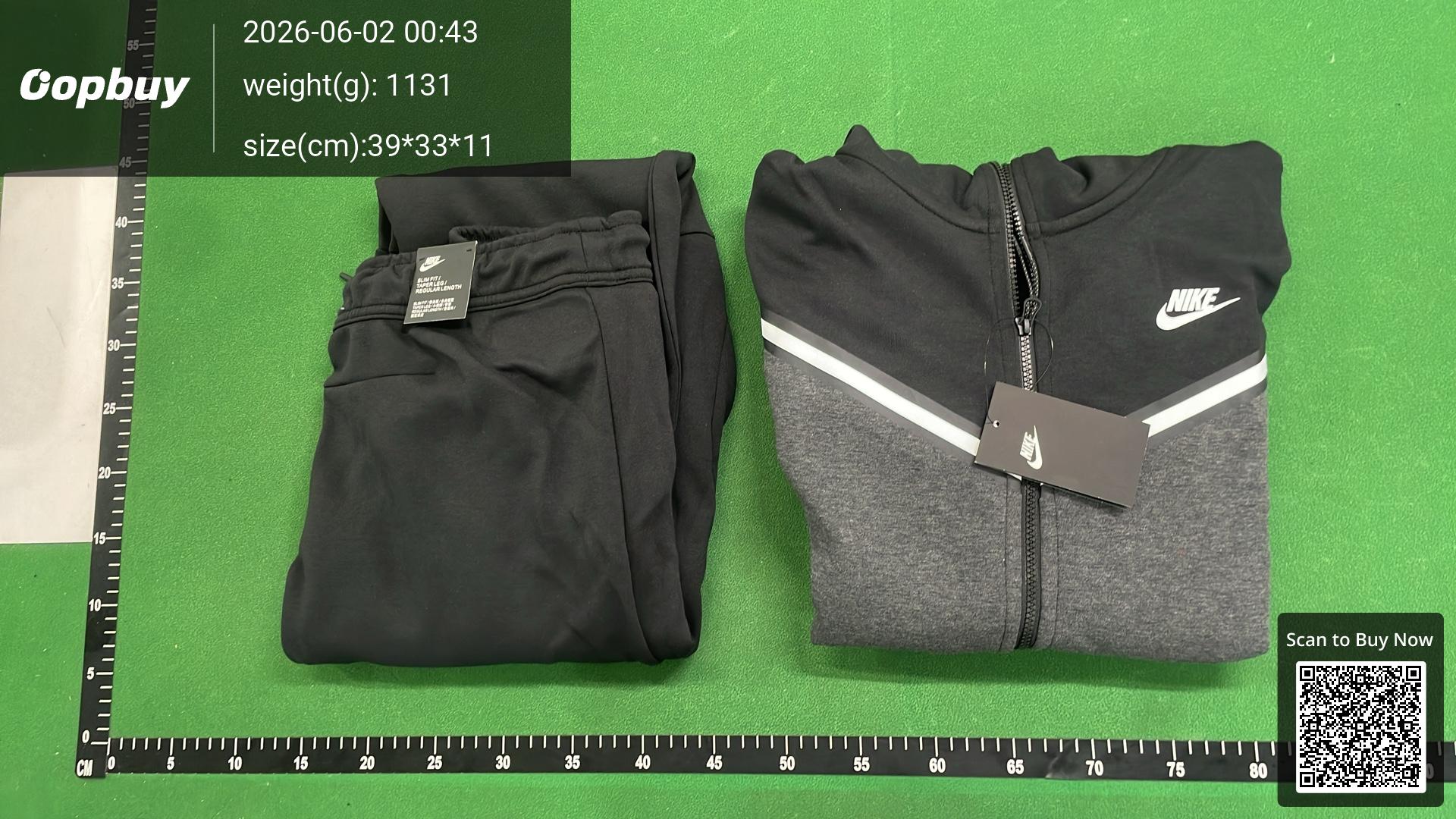 Foto QC 5 de Nike Central Cee Tech Fleece Jacket Full-Zip Black Rose Gold