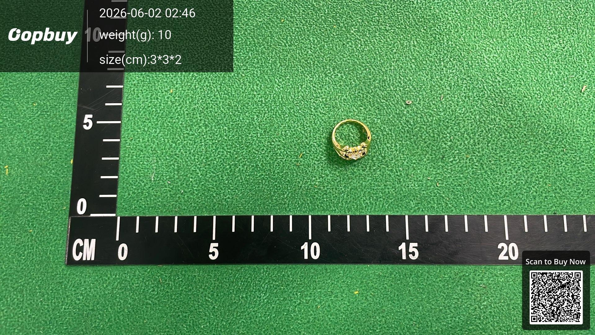 Foto QC 6 de Chrome Hearts Nail Ring Silver Silver