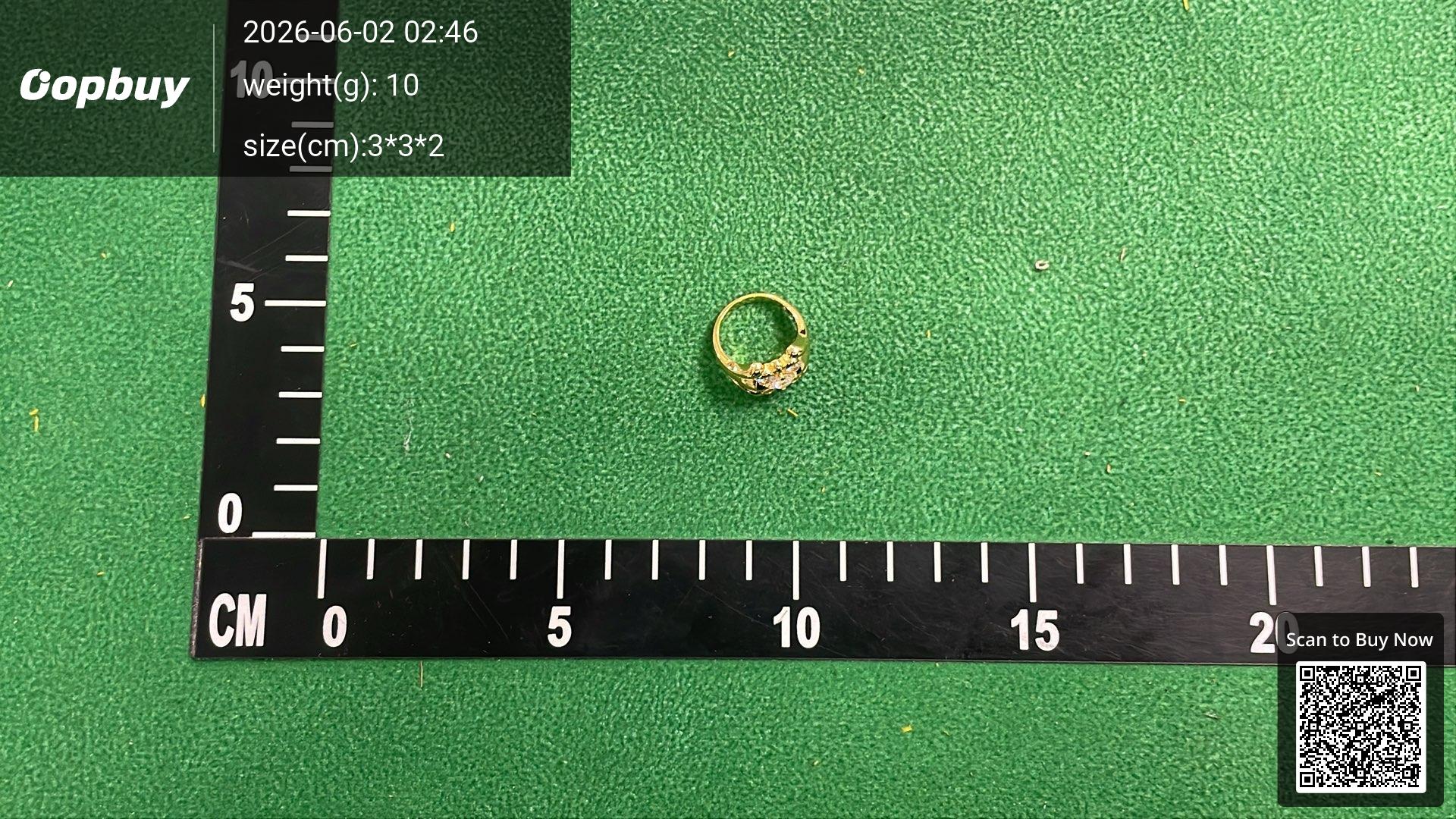 Foto QC 4 de Chrome Hearts Nail Ring Silver Silver