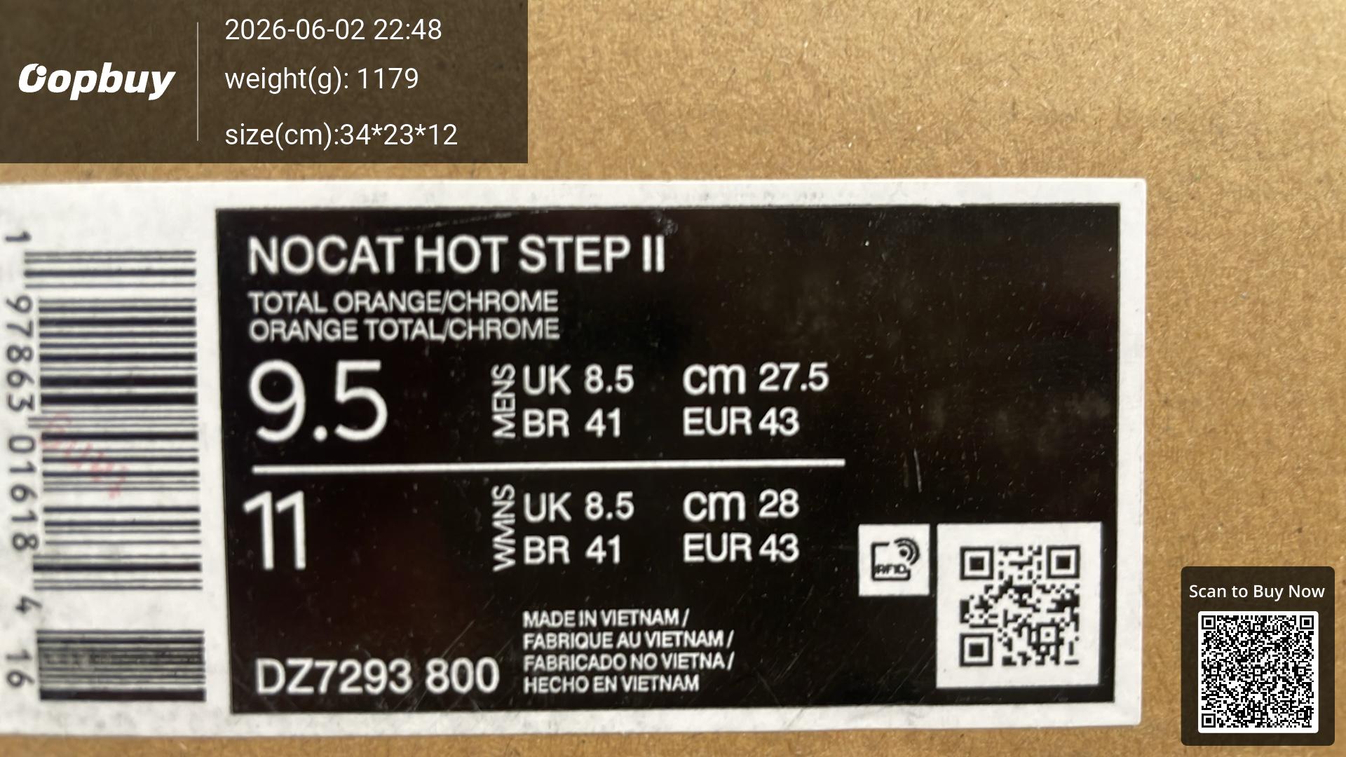 Foto QC 3 de Nike Hot Step 2 SP NOCTA Black University Red DZ7293-001
