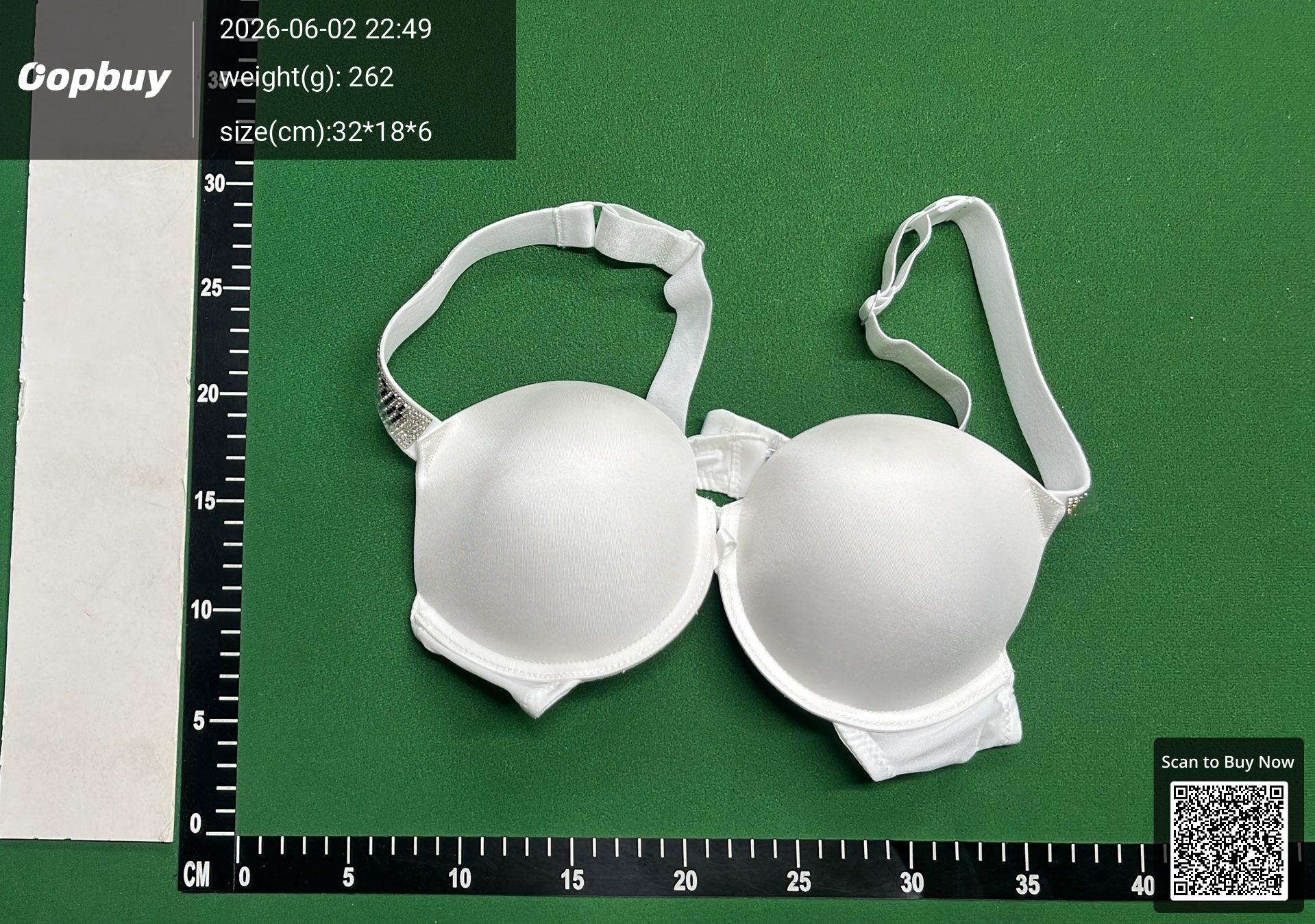 Foto QC 1 de Other Bra Push-up Rhinestone Leopard