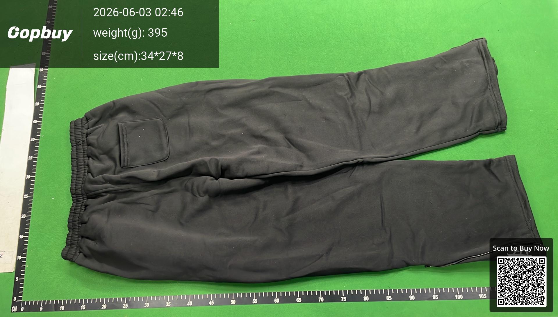Foto QC 6 de Syna World Sweatpants Straight Zipper Brown