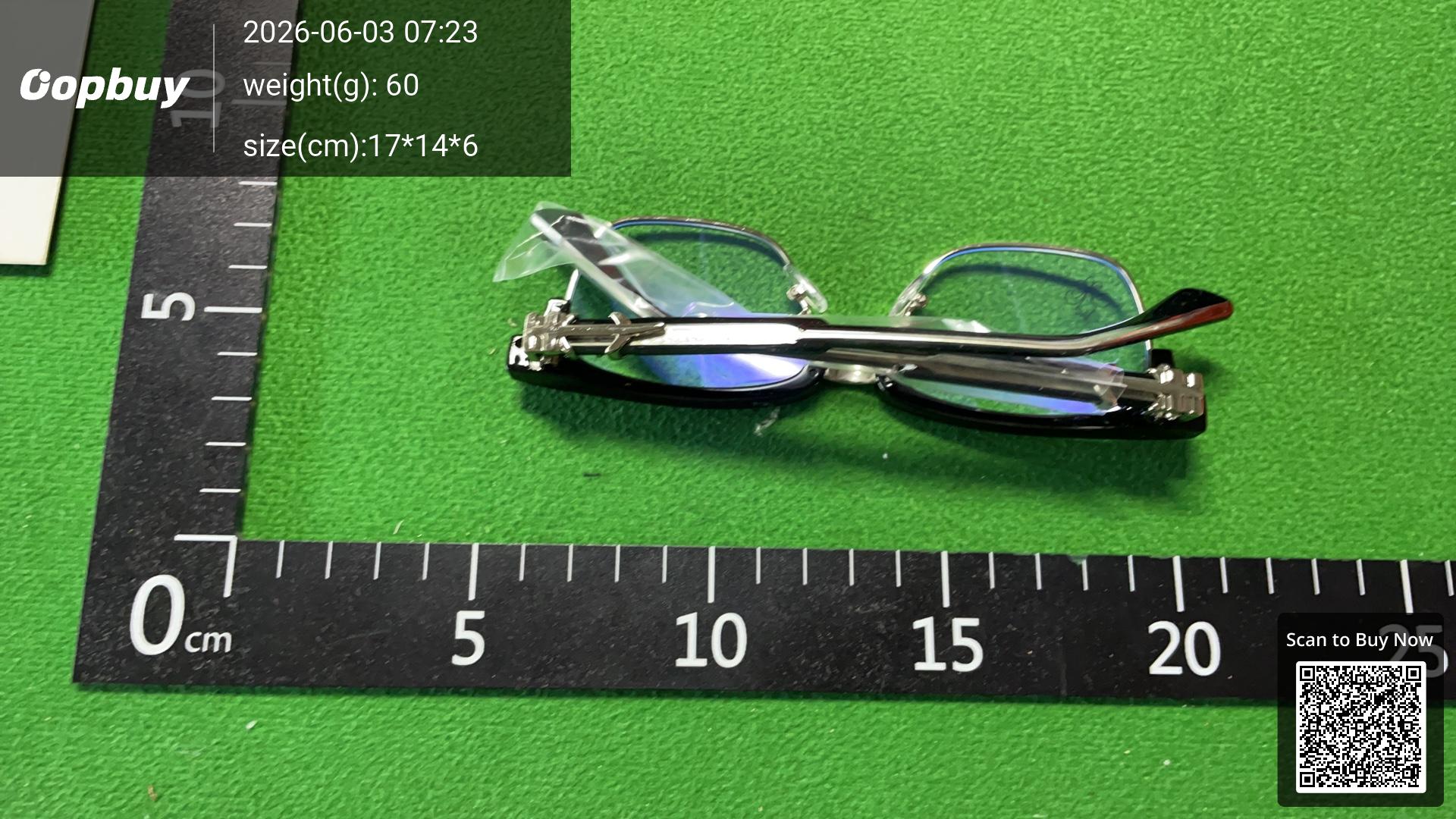 Foto QC 6 de Chrome Hearts Sunglasses Black (repai)