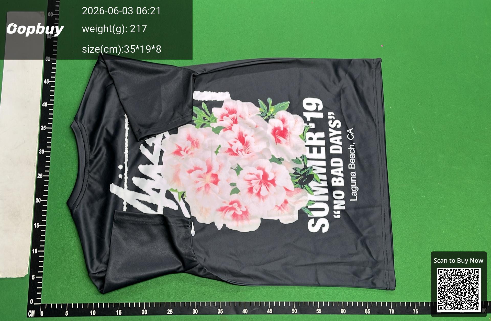 Foto QC 3 de Stussy T-shirt Care Label White