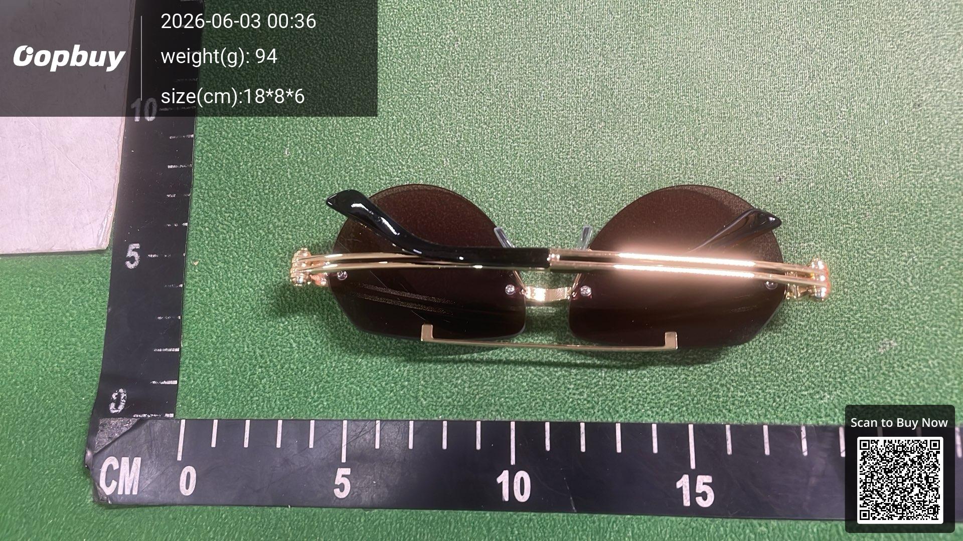 Foto QC 3 de Other Double Bridge Aviator Metal Sunglasses Silver Grey Blue Gradient