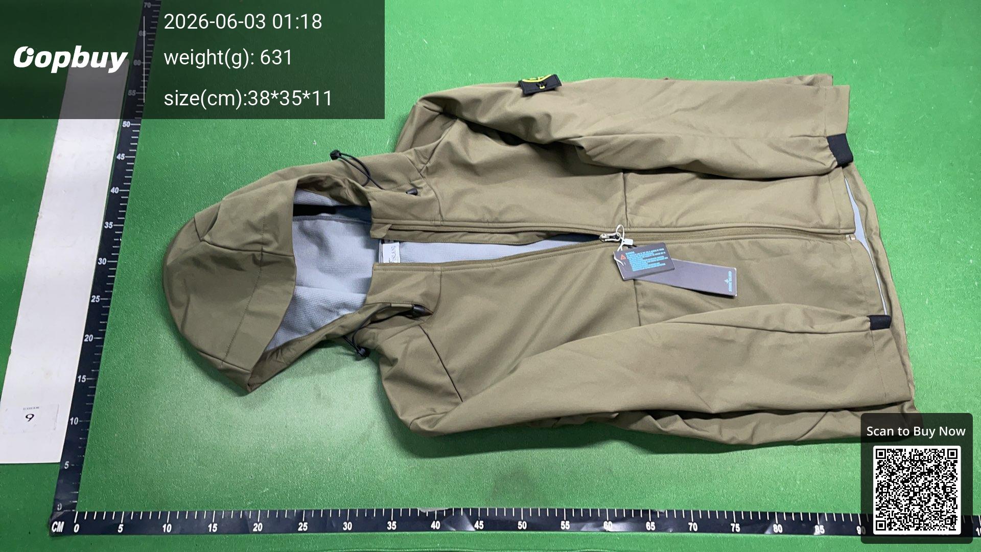 Foto QC 4 de Stone Island Soft Shell-R Hooded Jacket Softshell Black