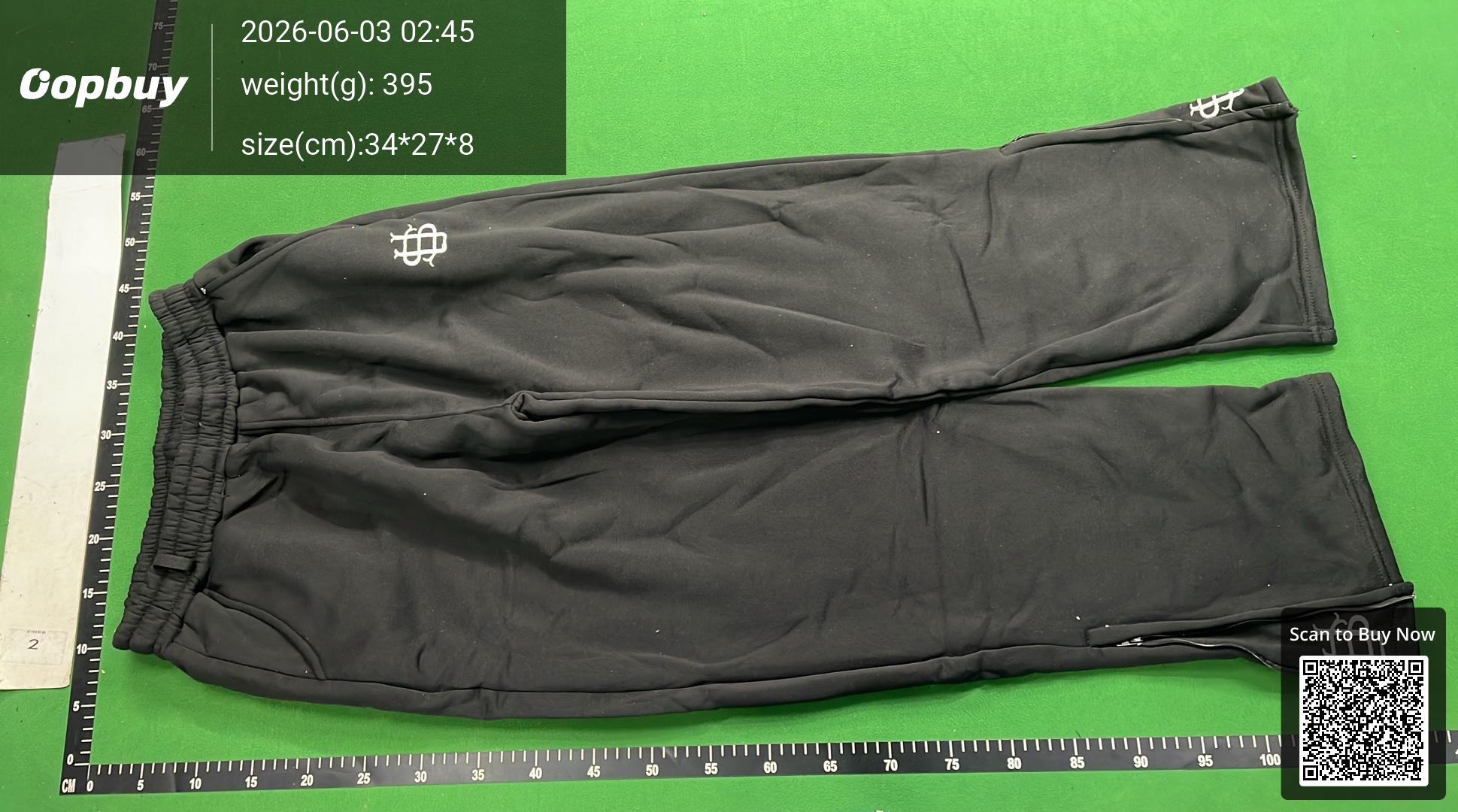 Foto QC 4 de Syna World Sweatpants Straight Zipper Brown