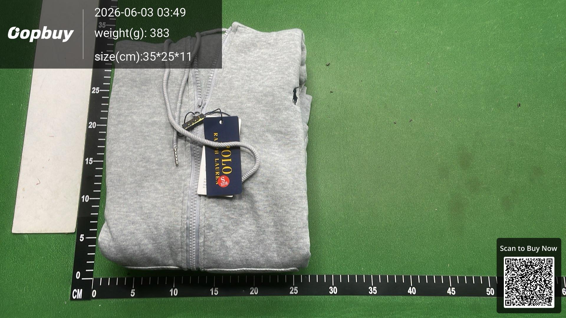 Foto QC 8 de Polo Ralph Lauren Zip Sweater Hooded Grey