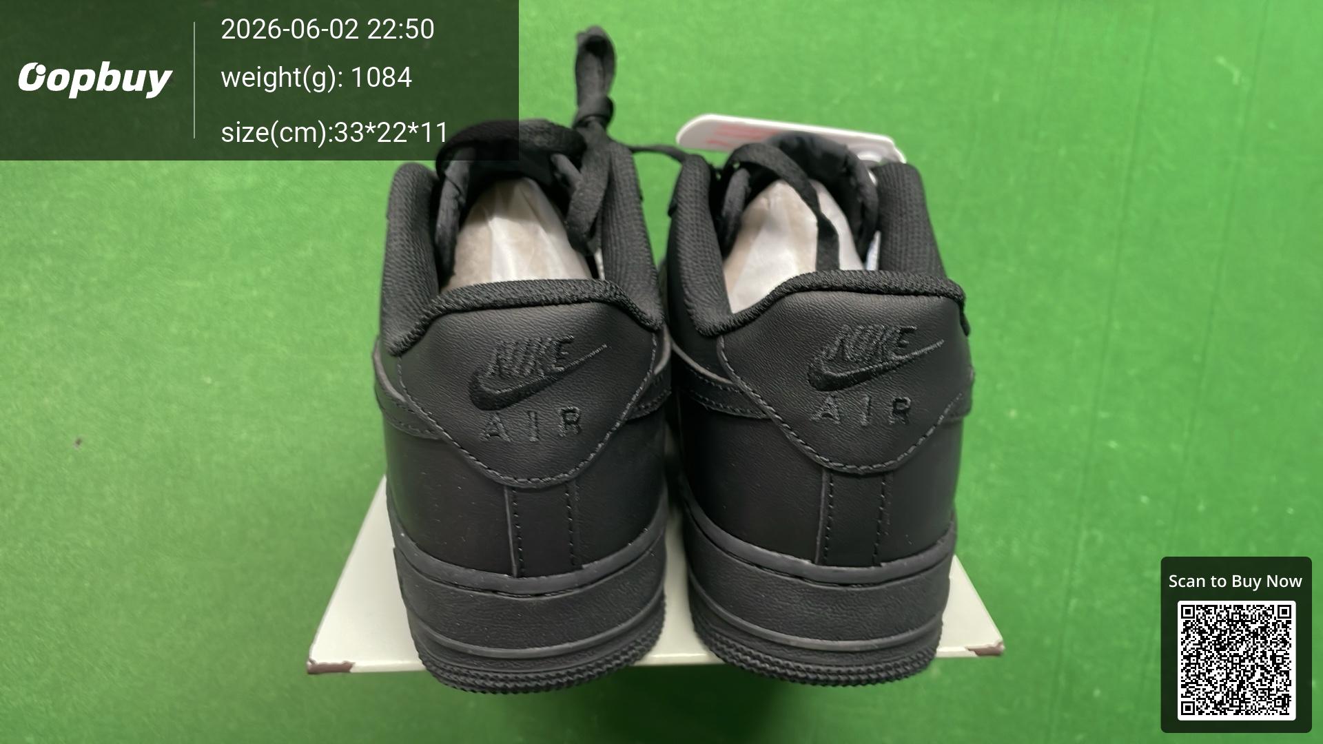 Foto QC 5 de Nike Air Force 1 Mid '07 Triple Black