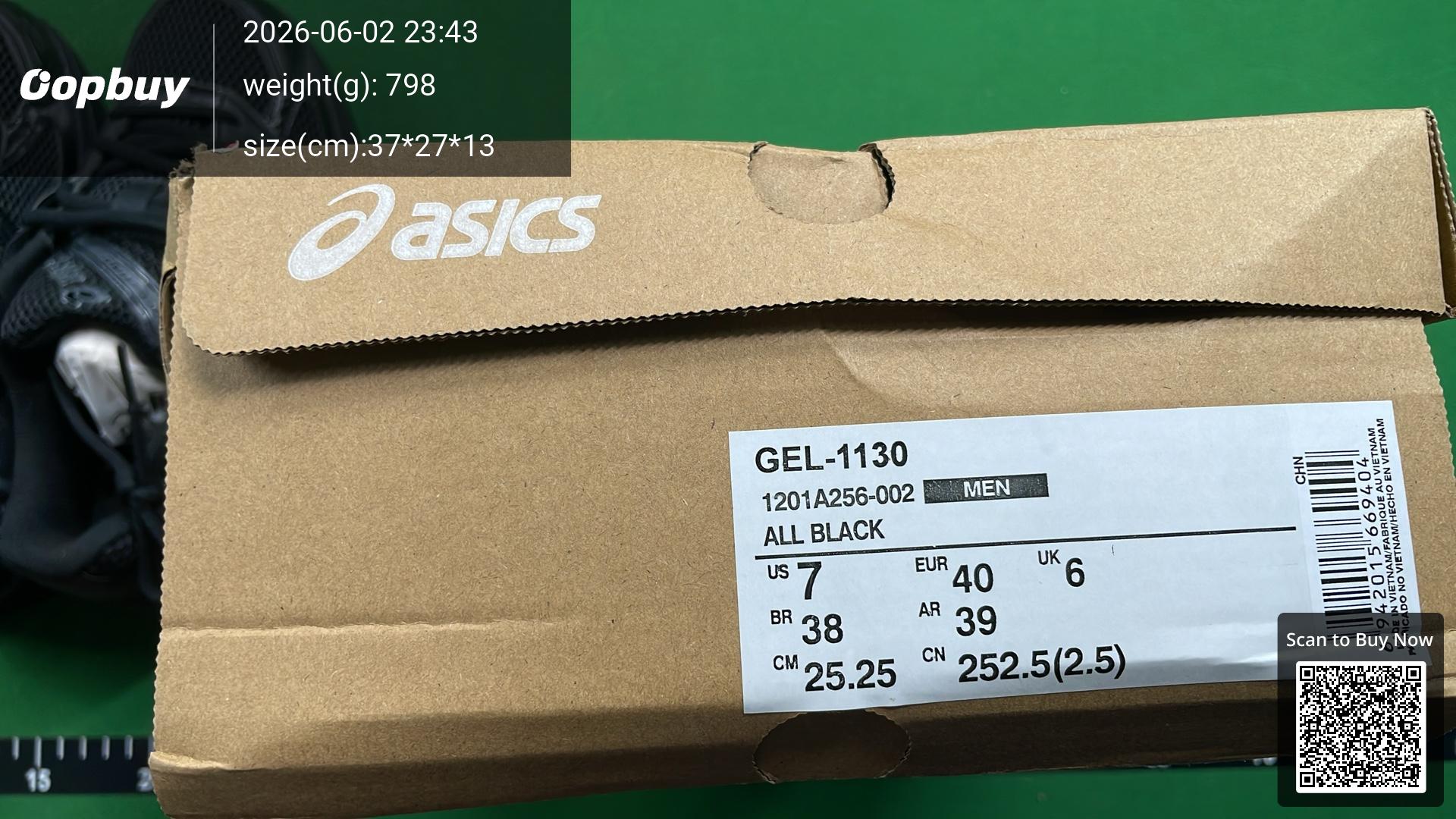 Foto QC 3 de ASICS GEL-1130 Retro White Pure Silver Bronze 1202A502-101