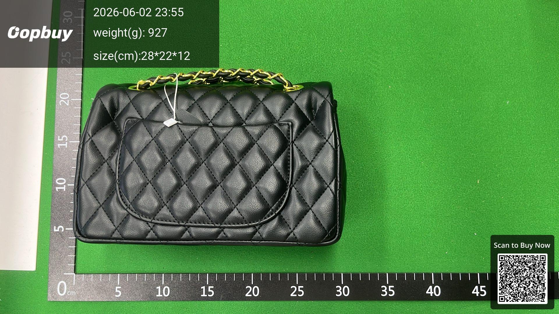 Foto QC 7 de Chanel Classic Flap 25 Black Lambskin