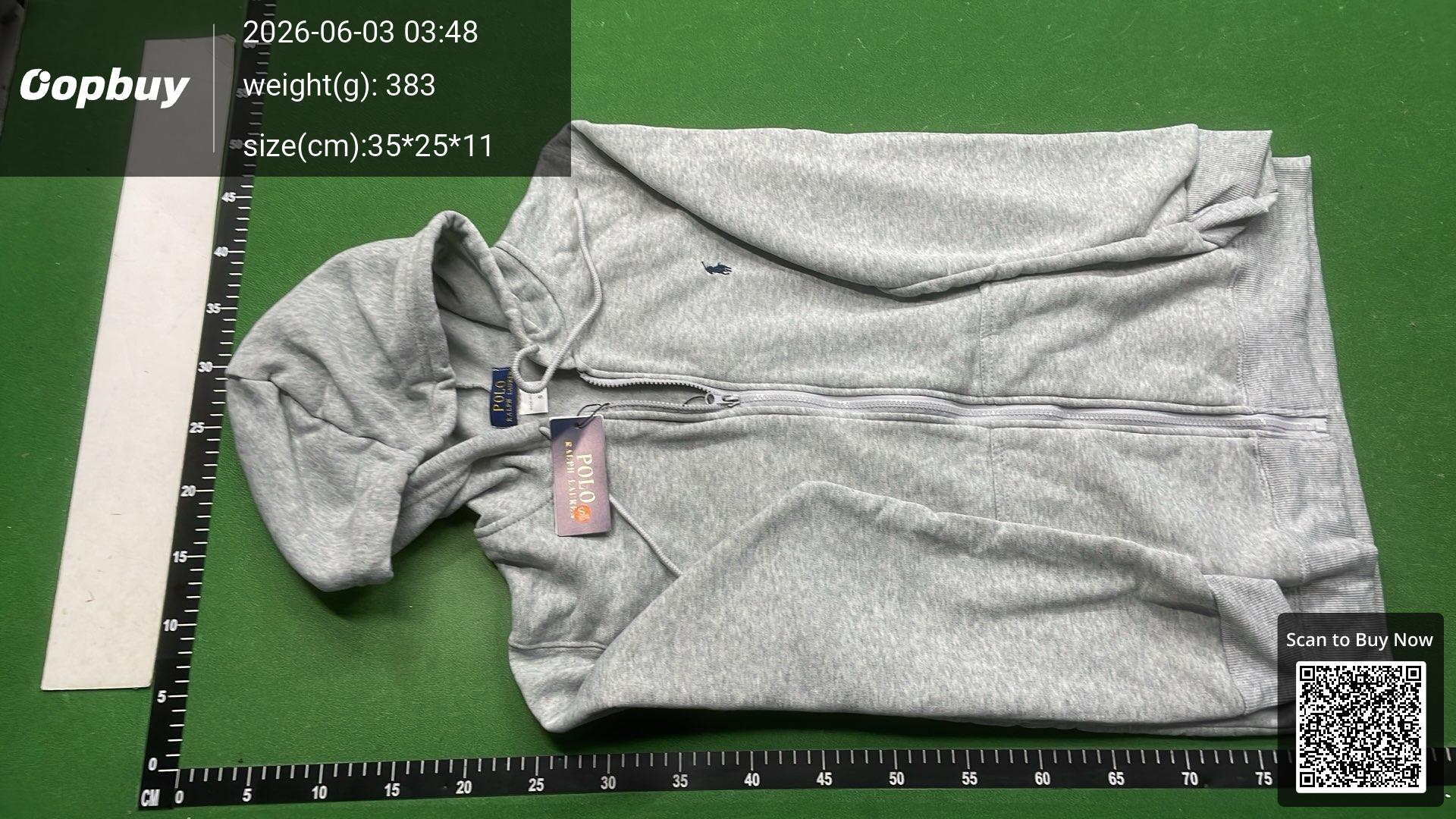 Foto QC 3 de Polo Ralph Lauren Zip Sweater Hooded Grey