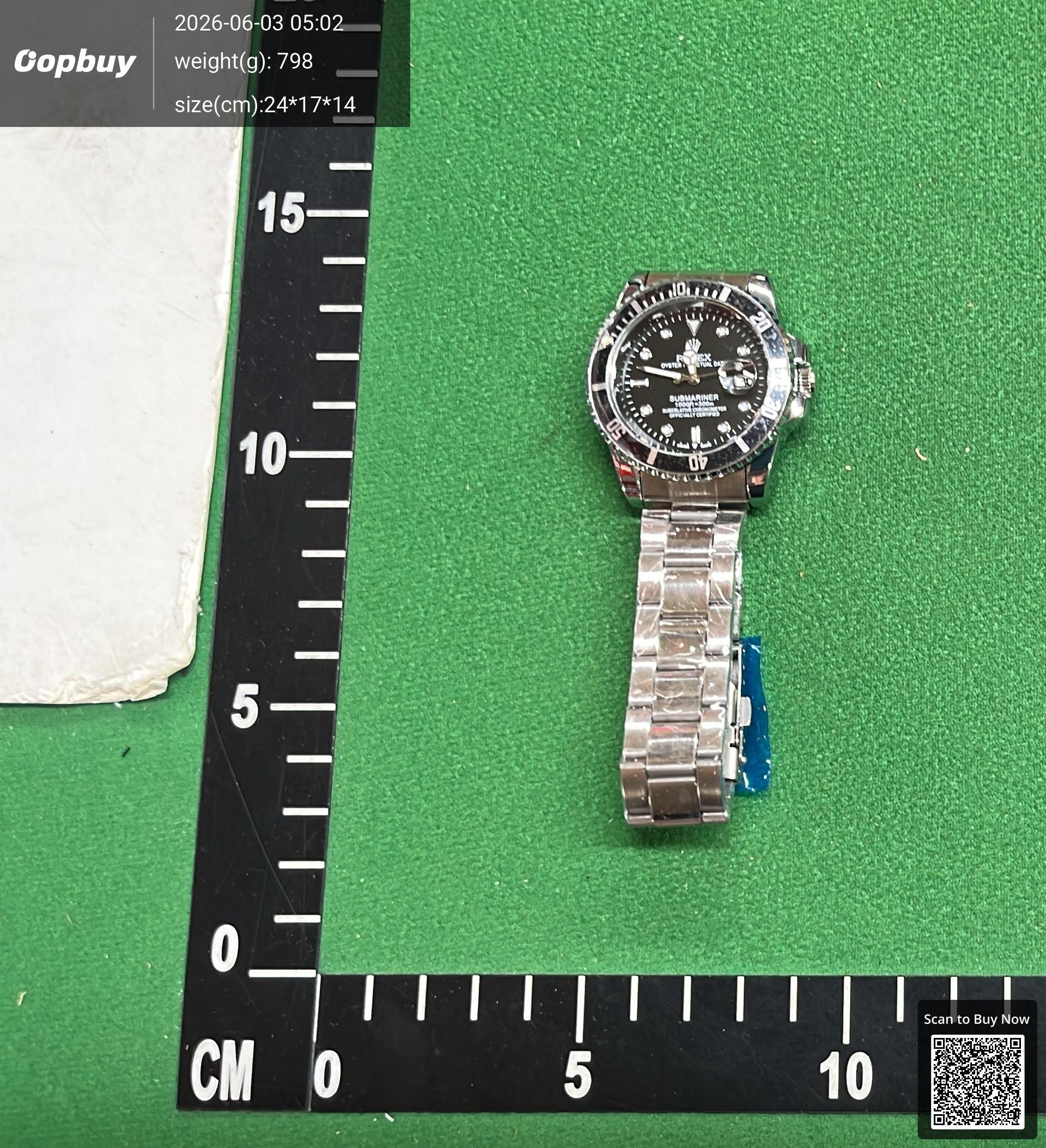 Foto QC 5 de Rolex x BAPE GMT-Master II Blue Camo 116710BLNR