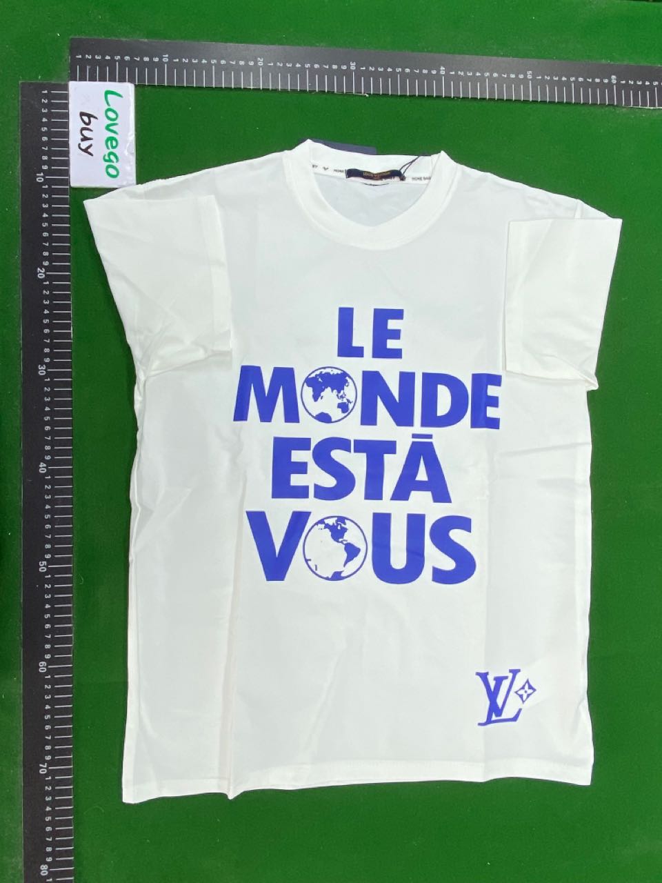 Foto QC 6 de Louis Vuitton Spring-Summer 2024 T-shirt Equipe Logo Black