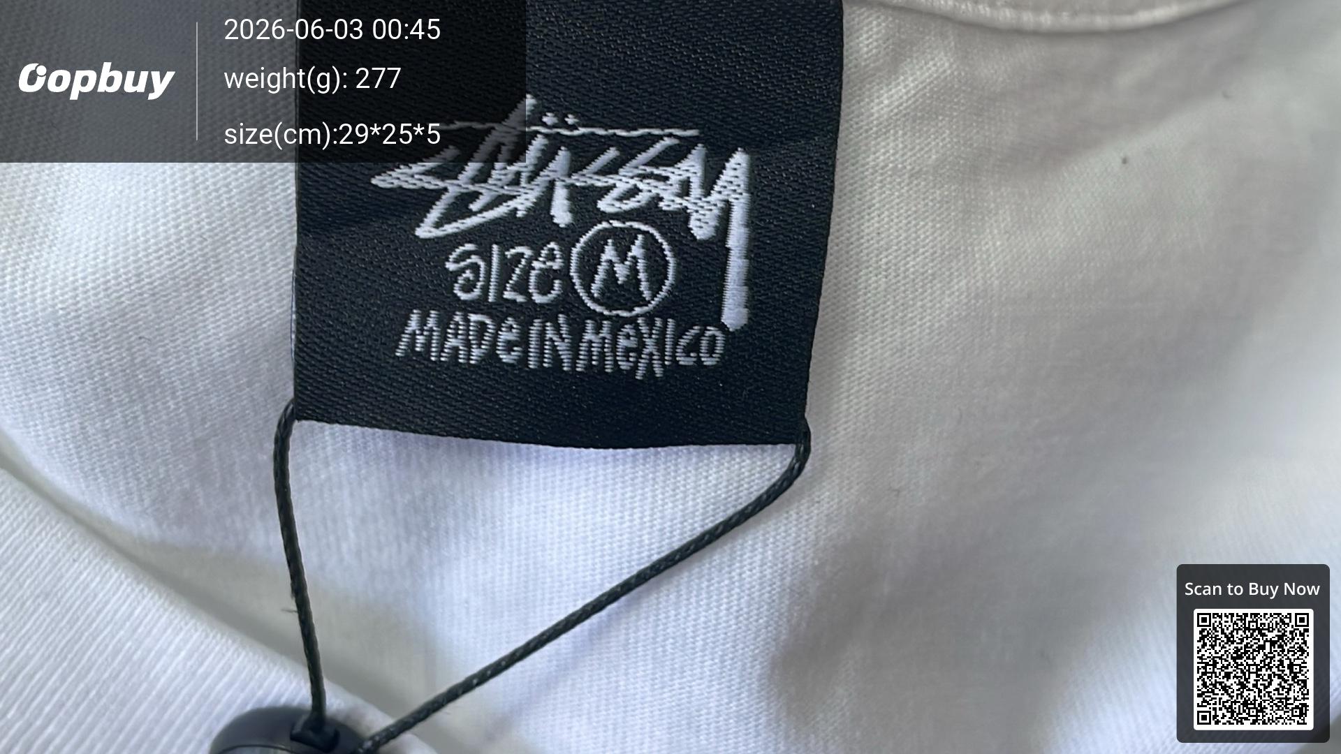Foto QC 2 de Stussy T-shirt Hand Playing Cards Blue