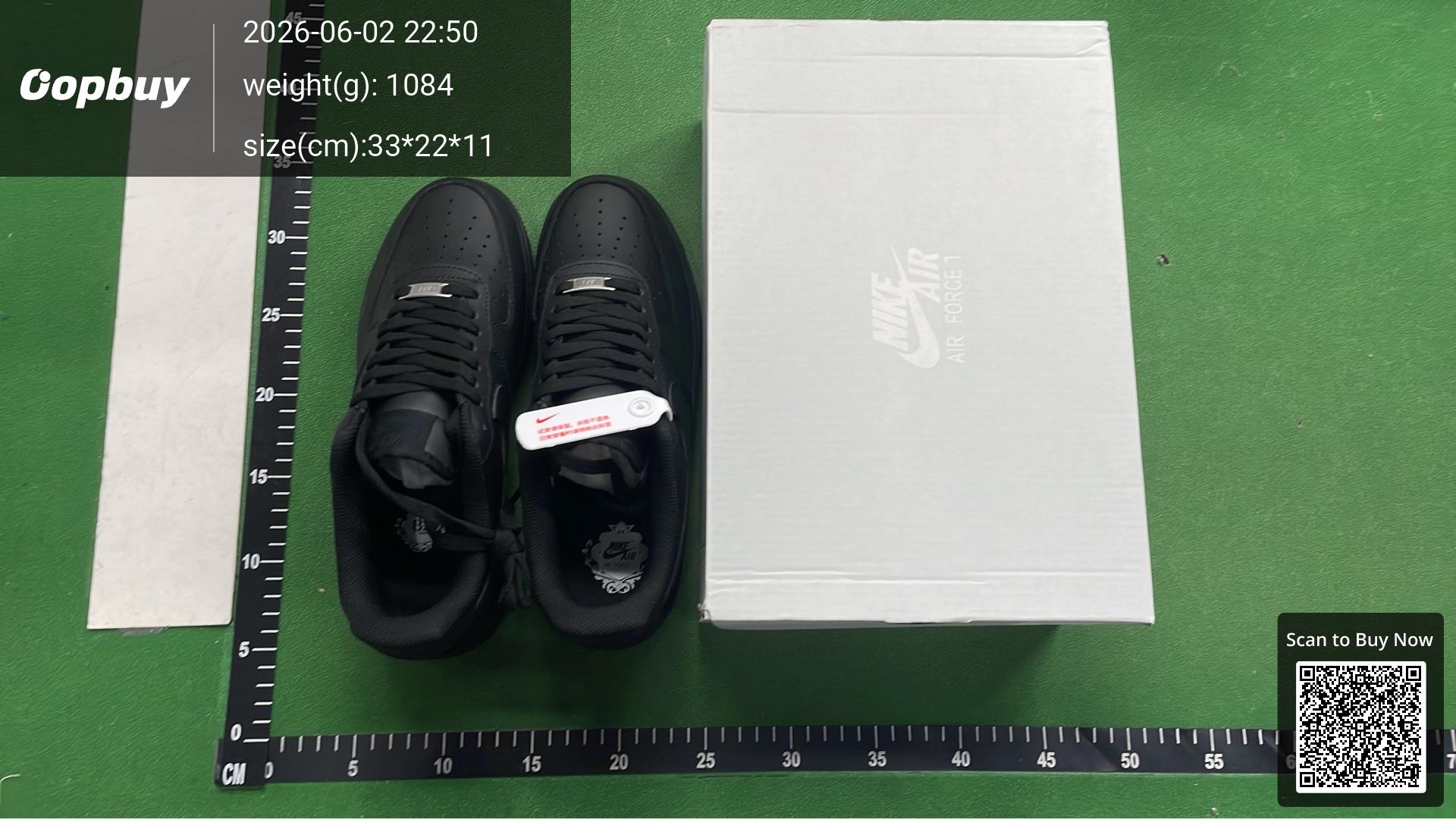 Foto QC 1 de Nike Air Force 1 Mid '07 Triple Black